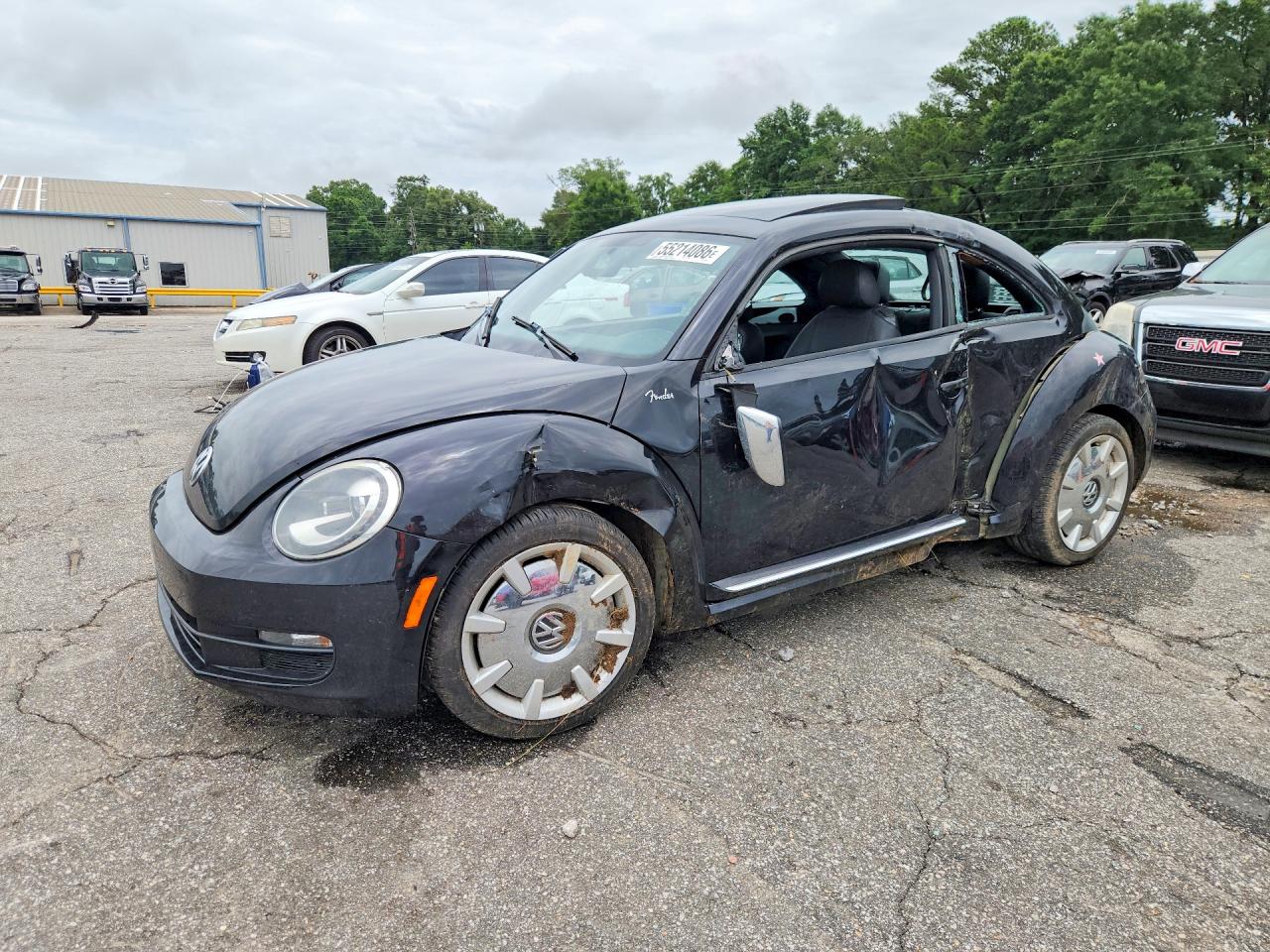 2013 Volkswagen Beetle Black vin: 3VWJX7AT0DM670407