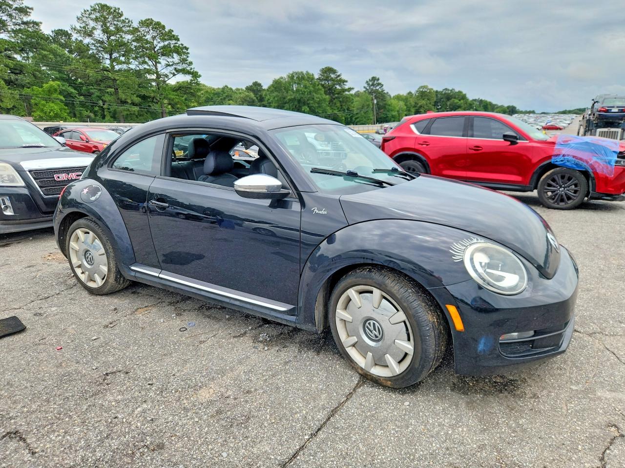 2013 Volkswagen Beetle Black vin: 3VWJX7AT0DM670407