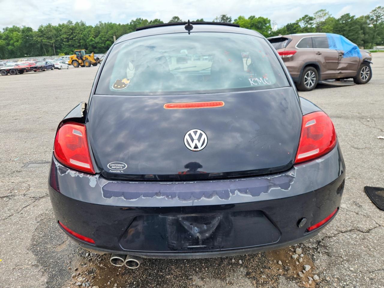 2013 Volkswagen Beetle Black vin: 3VWJX7AT0DM670407