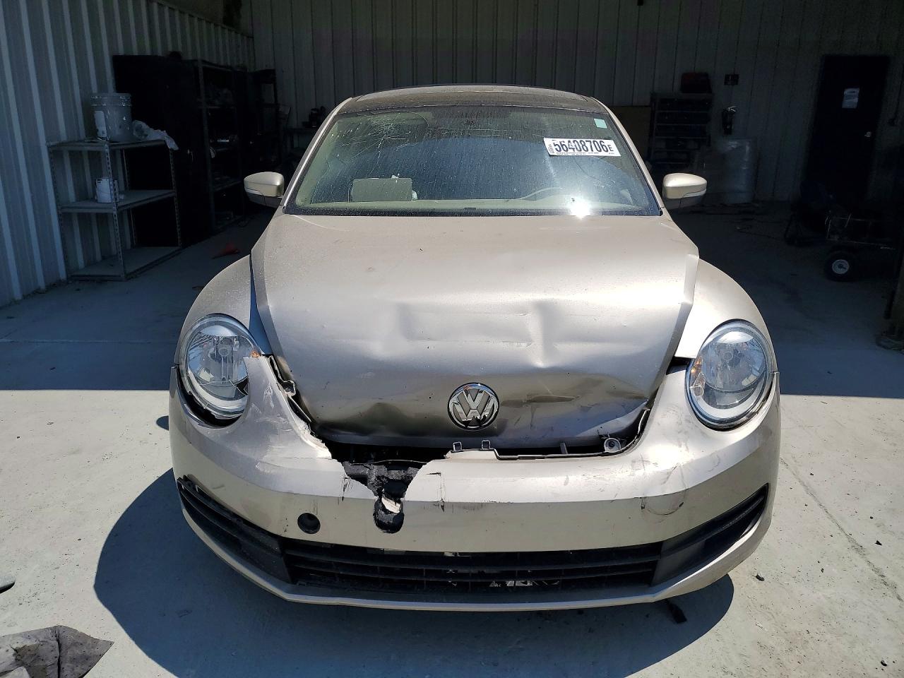 2013 Volkswagen Beetle Beige vin: 3VWJX7AT0DM671704
