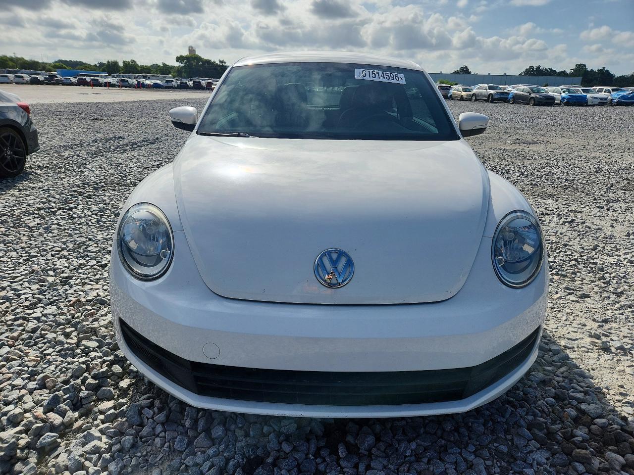 2012 Volkswagen Beetle White vin: 3VWJX7AT1CM648639