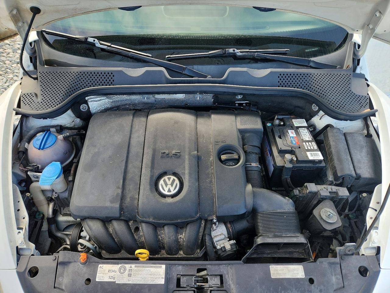 2012 Volkswagen Beetle White vin: 3VWJX7AT1CM648639