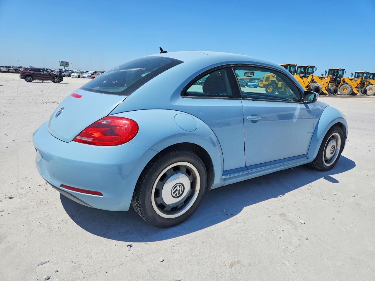 2012 Volkswagen Beetle Blue vin: 3VWJX7AT3CM617179
