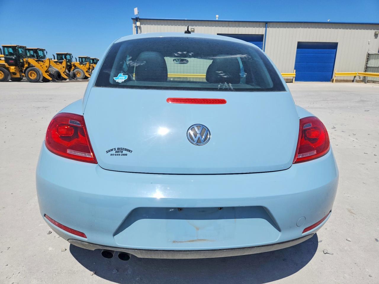 2012 Volkswagen Beetle Blue vin: 3VWJX7AT3CM617179