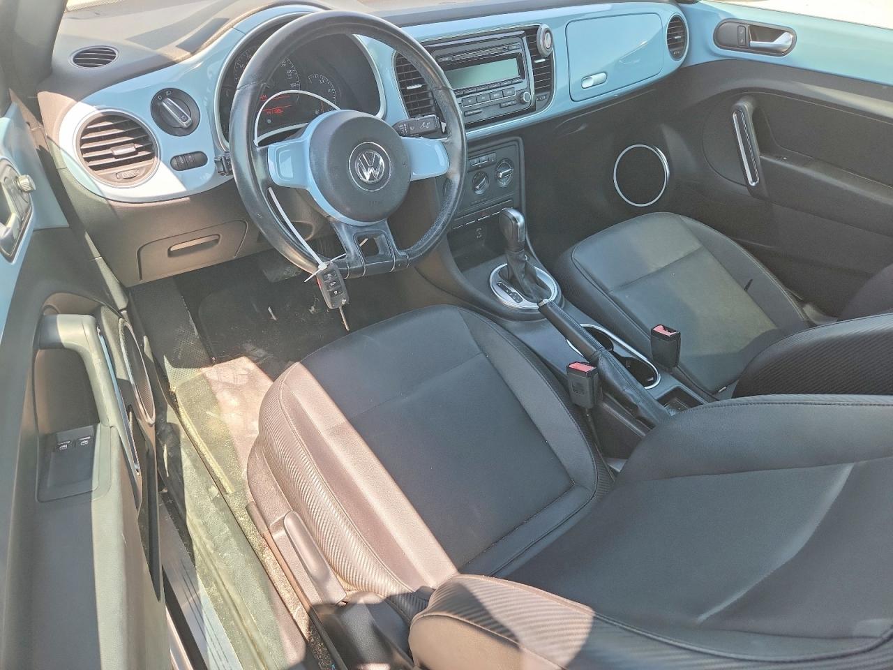 2012 Volkswagen Beetle Blue vin: 3VWJX7AT3CM617179