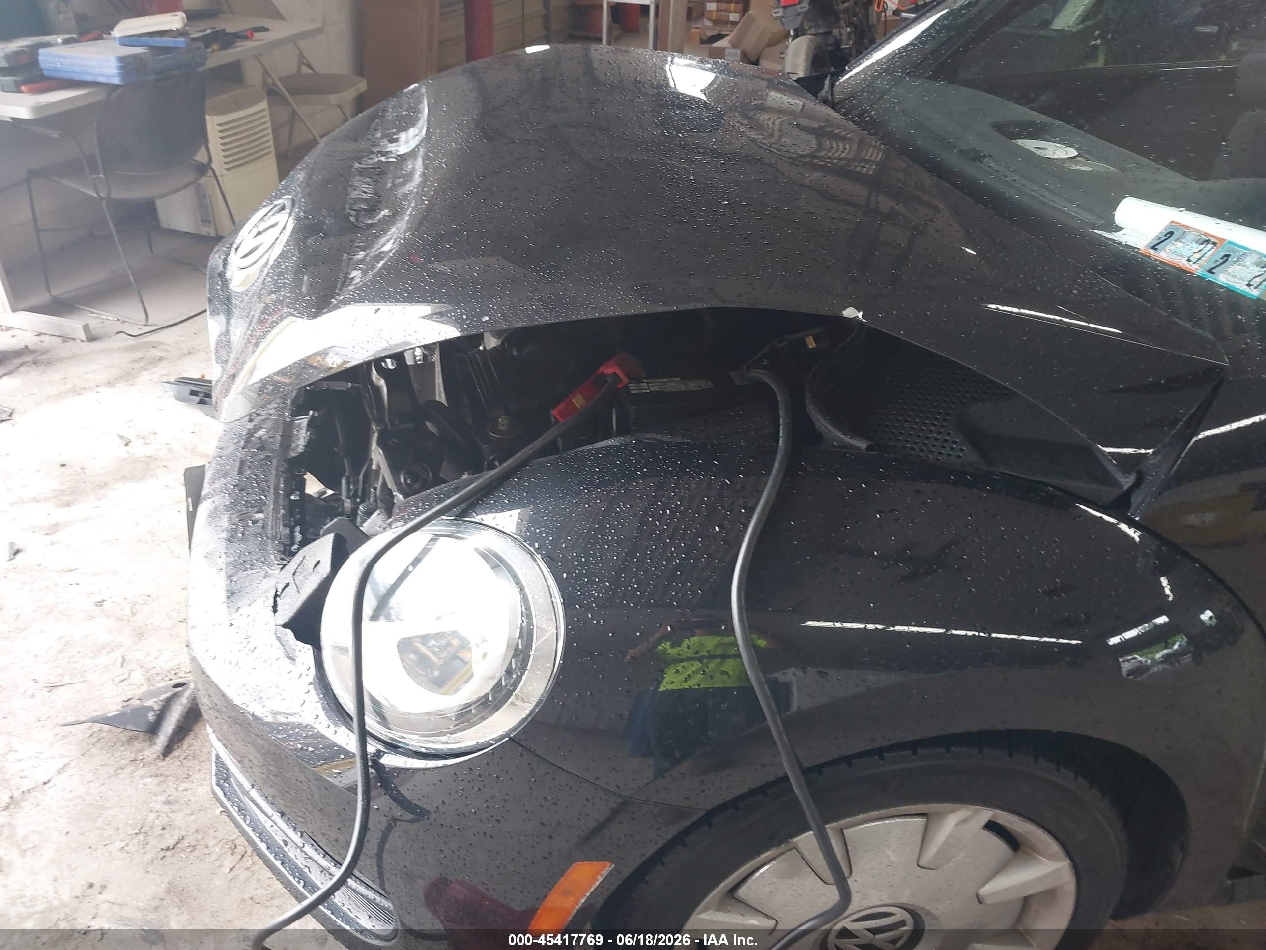 2013 Volkswagen Beetle 2.5l Fender Edition Black vin: 3VWJX7AT3DM654265