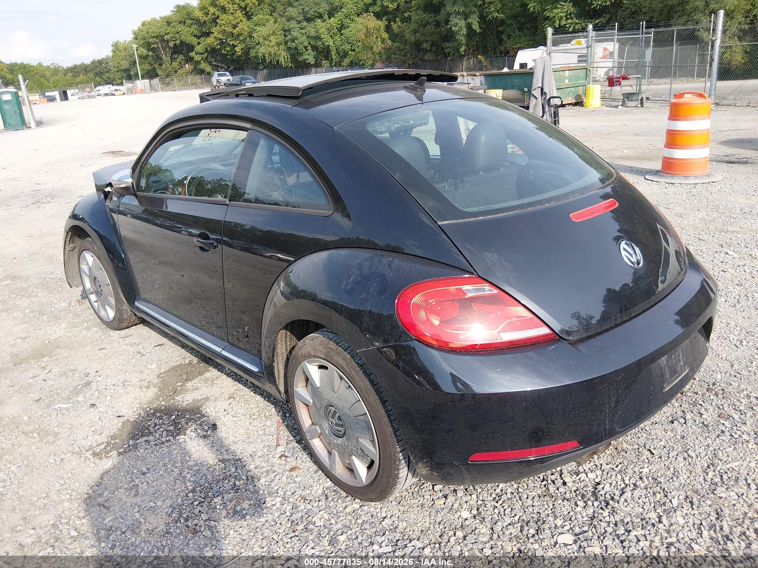2013 Volkswagen Beetle 2.5l Fender Edition Черный vin: 3VWJX7AT4DM648734