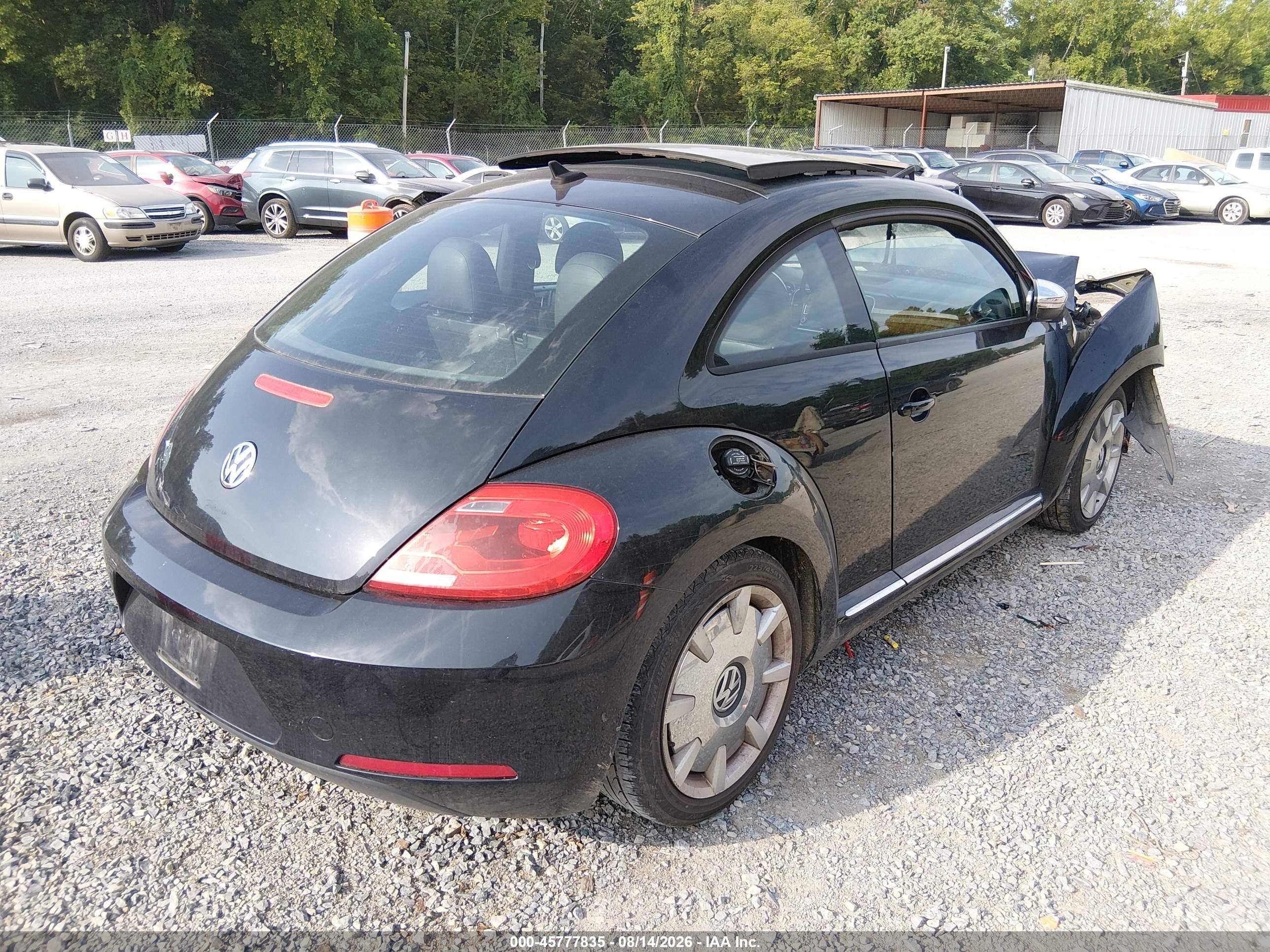 2013 Volkswagen Beetle 2.5l Fender Edition Черный vin: 3VWJX7AT4DM648734