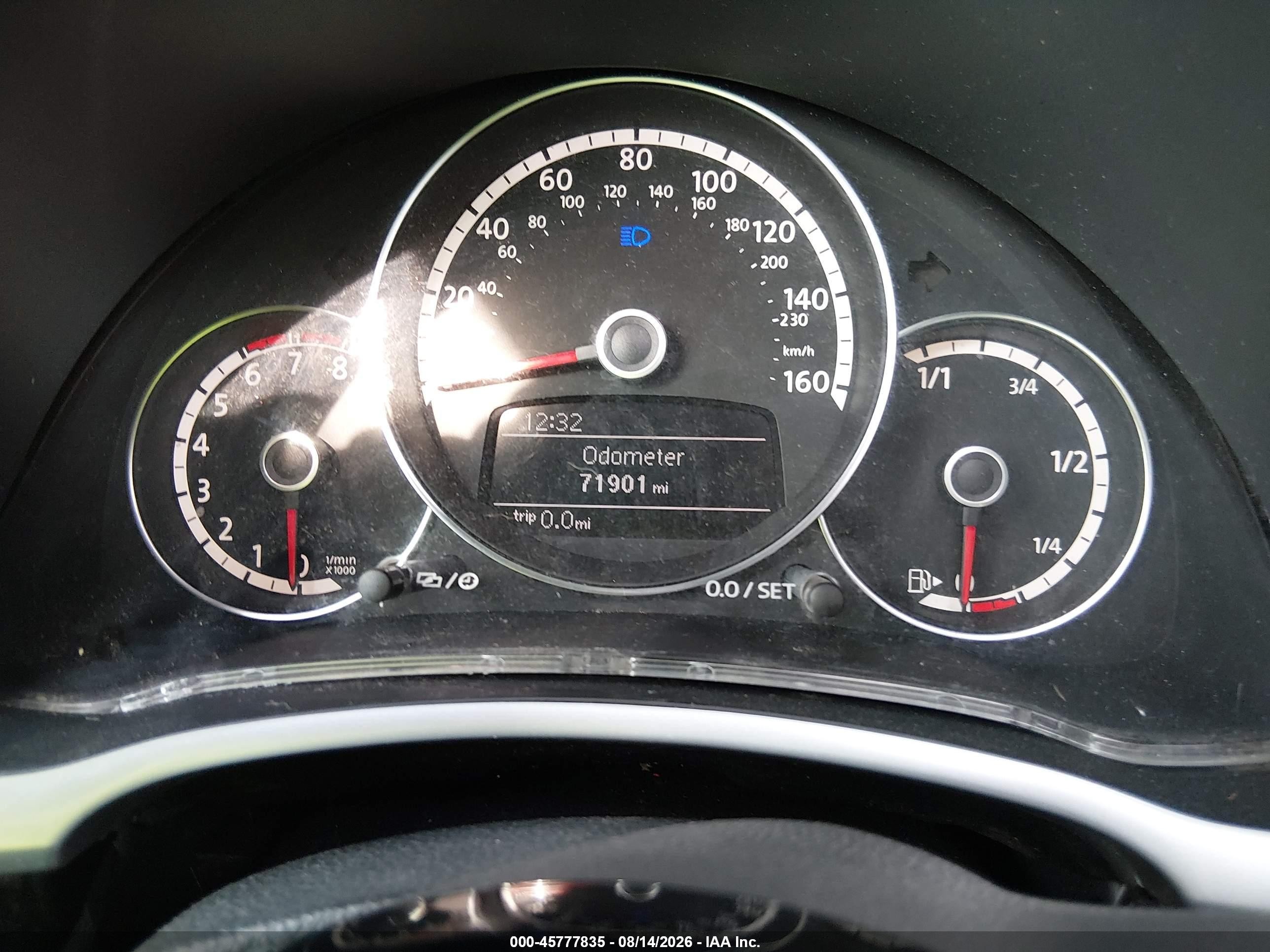 2013 Volkswagen Beetle 2.5l Fender Edition Черный vin: 3VWJX7AT4DM648734