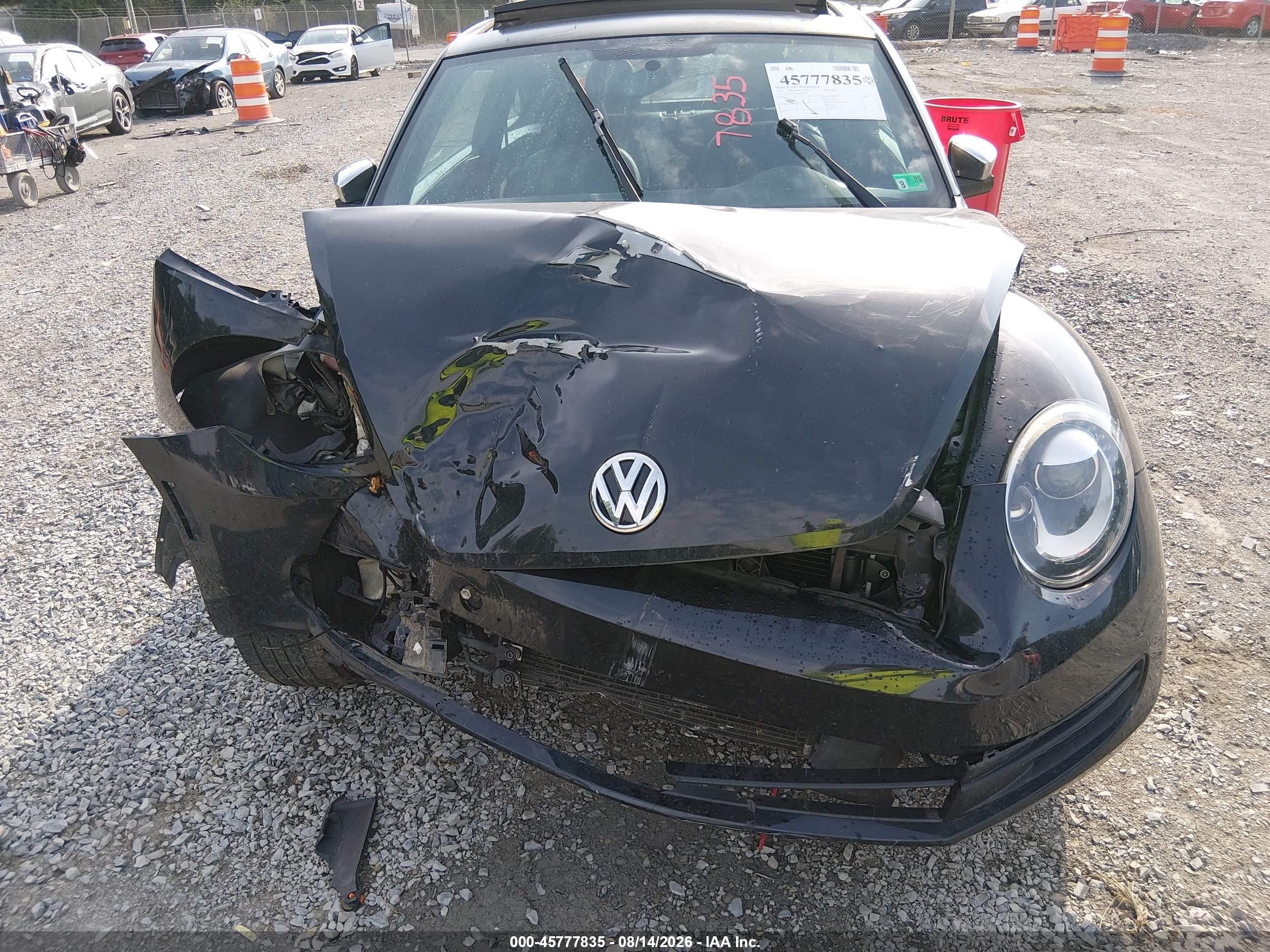 2013 Volkswagen Beetle 2.5l Fender Edition Черный vin: 3VWJX7AT4DM648734