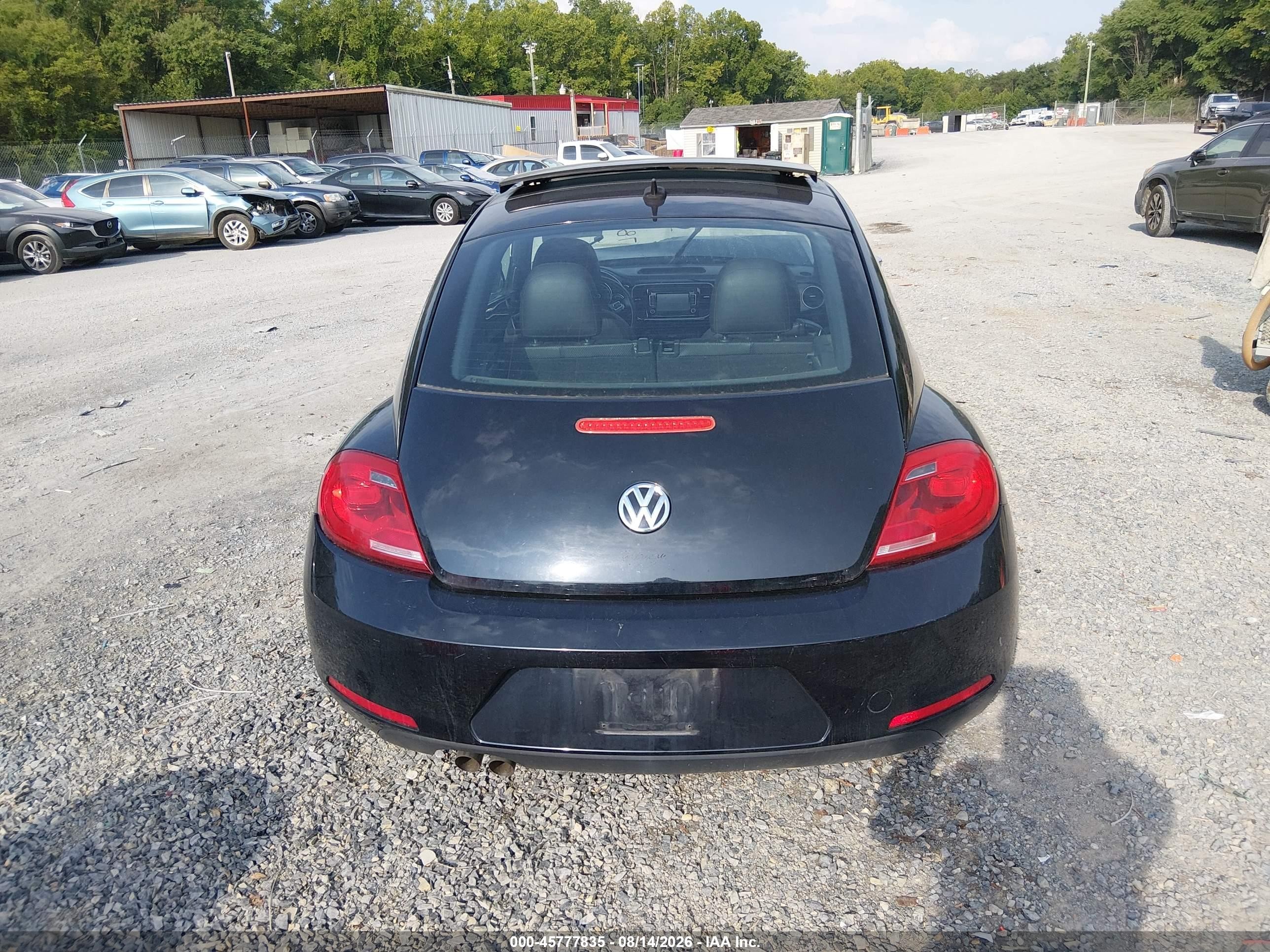 2013 Volkswagen Beetle 2.5l Fender Edition Черный vin: 3VWJX7AT4DM648734