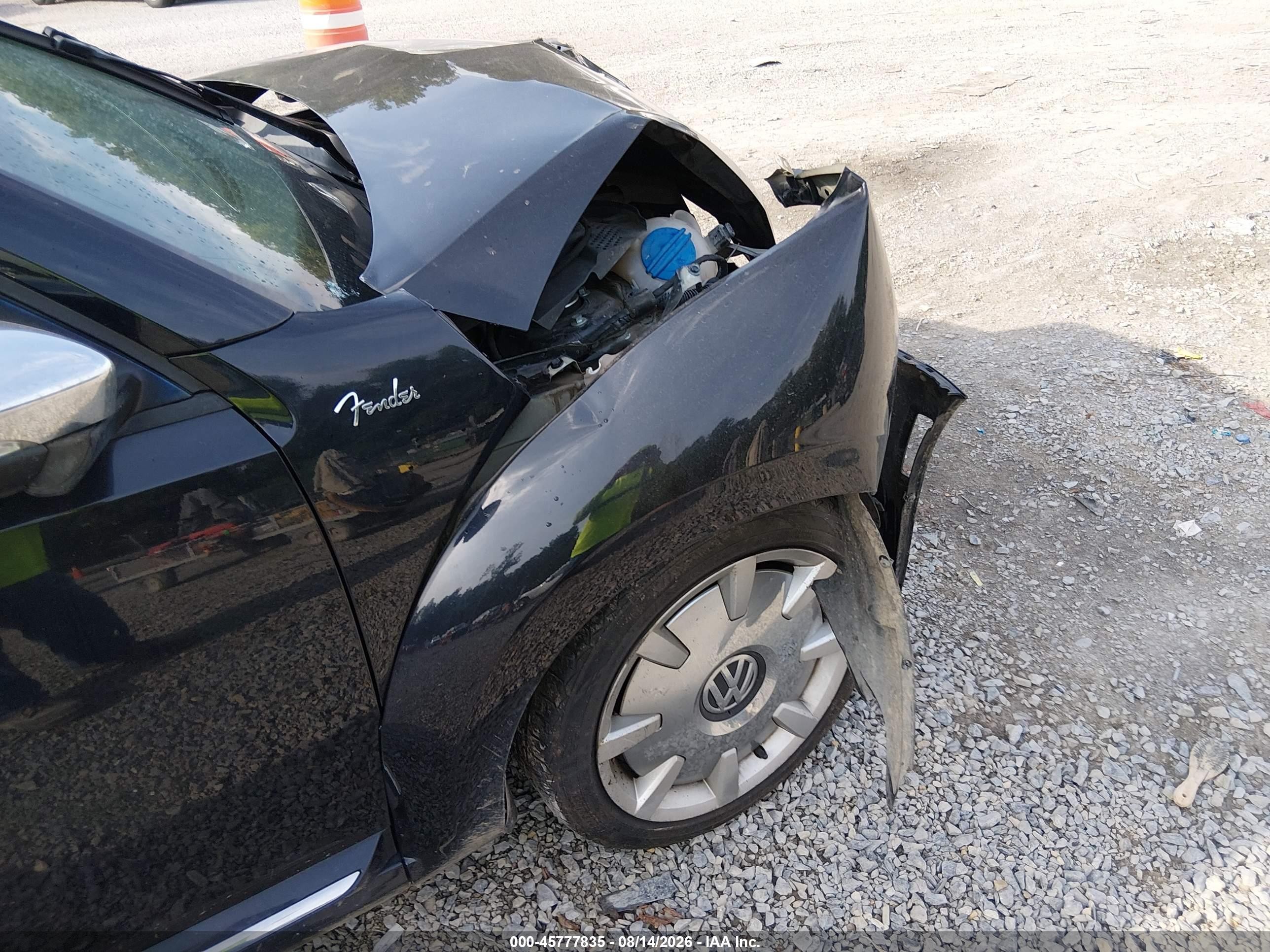 2013 Volkswagen Beetle 2.5l Fender Edition Черный vin: 3VWJX7AT4DM648734
