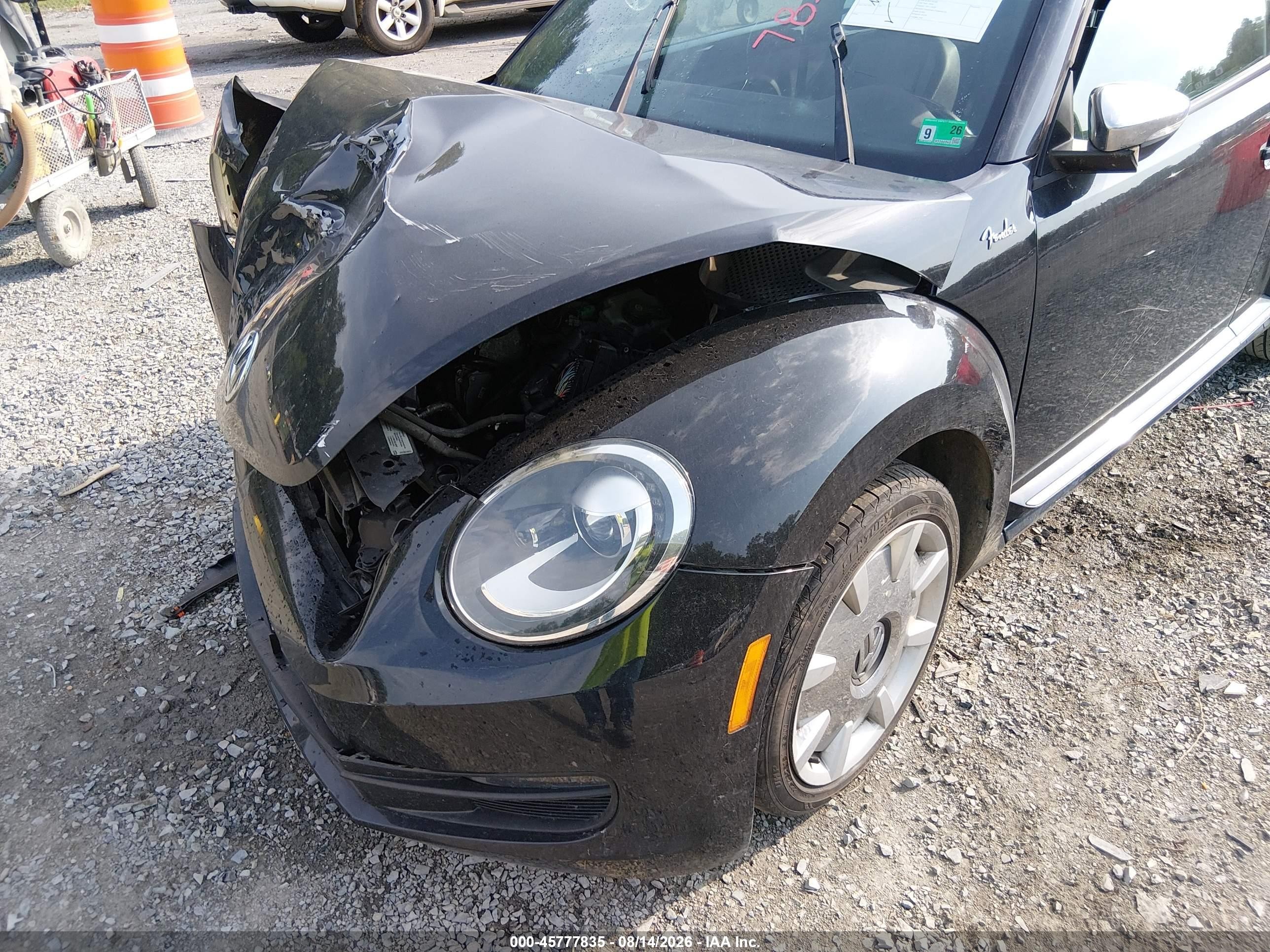 2013 Volkswagen Beetle 2.5l Fender Edition Черный vin: 3VWJX7AT4DM648734