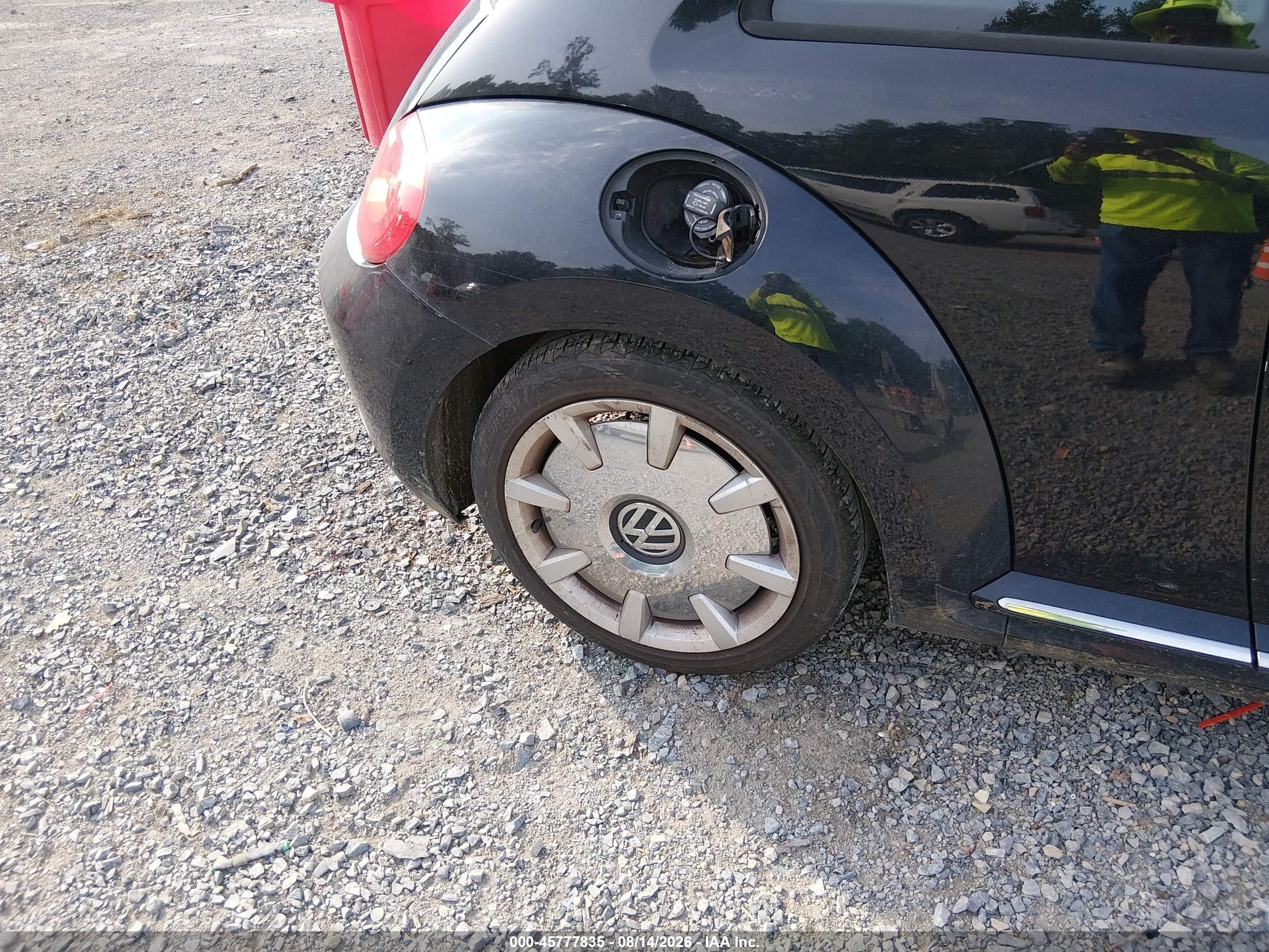 2013 Volkswagen Beetle 2.5l Fender Edition Черный vin: 3VWJX7AT4DM648734