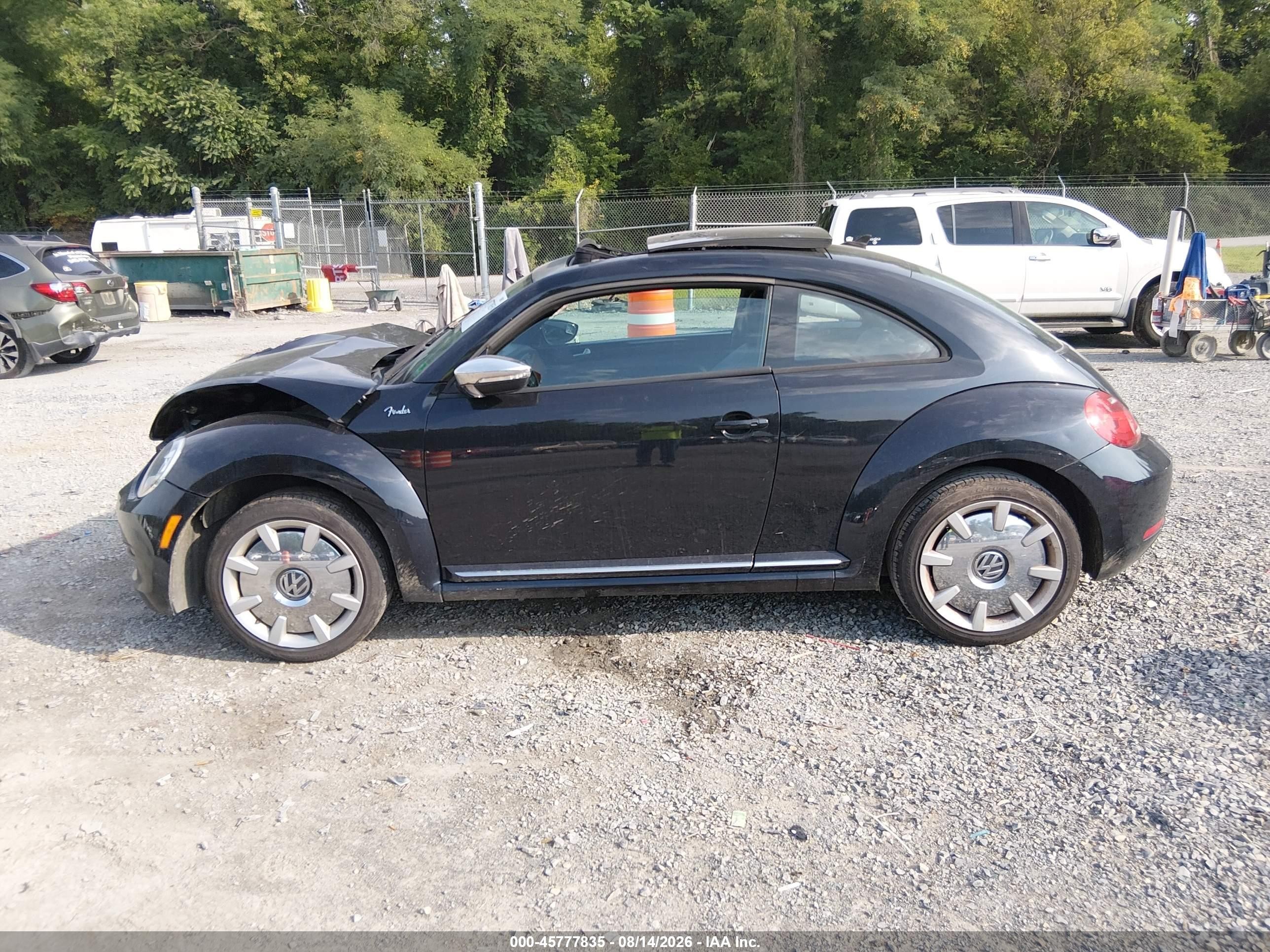 2013 Volkswagen Beetle 2.5l Fender Edition Черный vin: 3VWJX7AT4DM648734