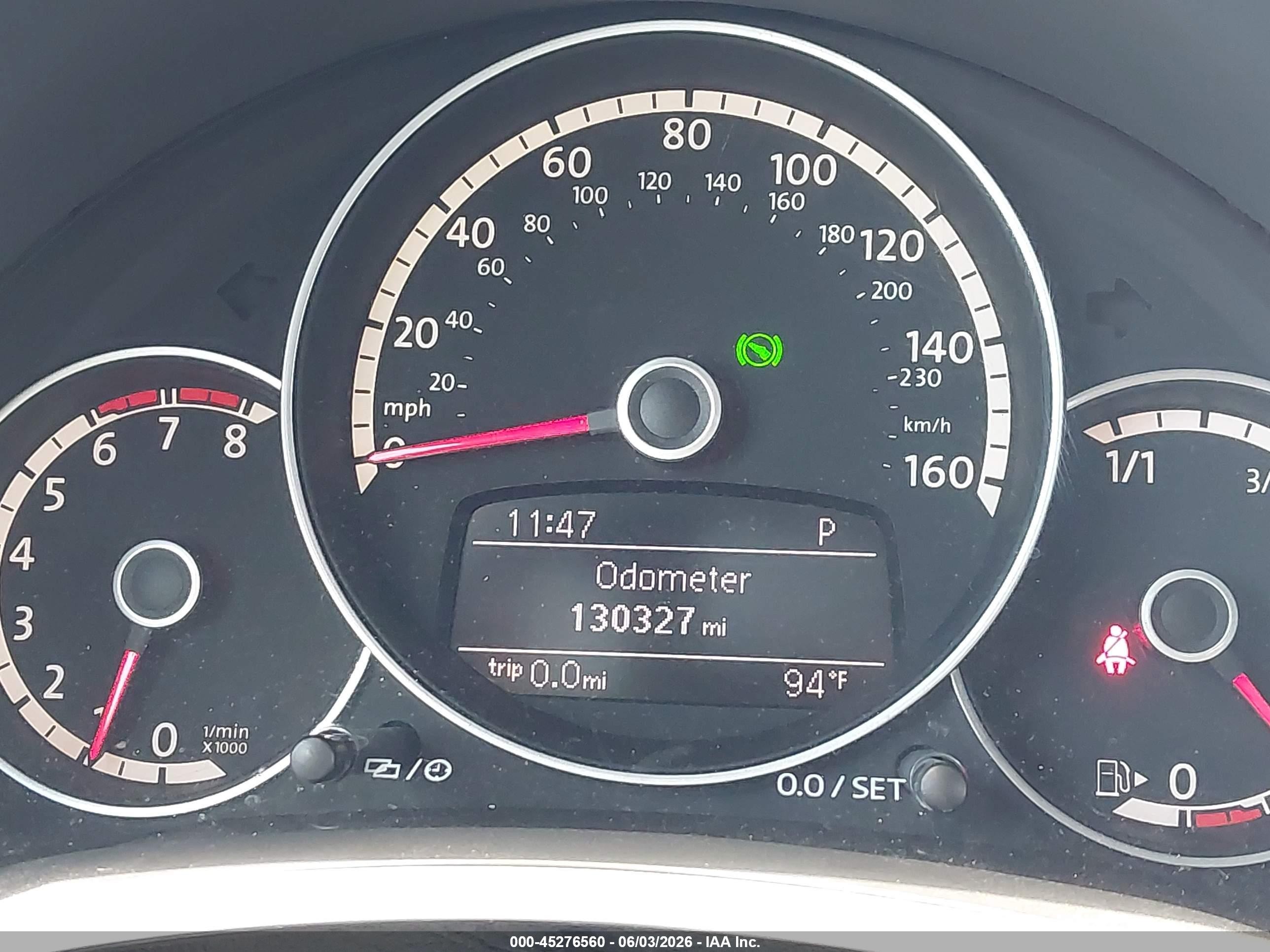 2013 Volkswagen Beetle 2.5l Light Blue vin: 3VWJX7AT4DM688263