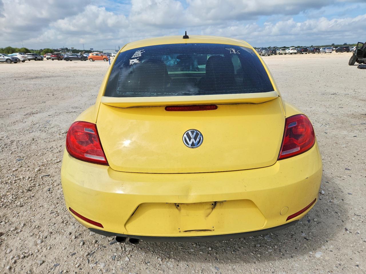 2012 Volkswagen Beetle Yellow vin: 3VWJX7AT7CM609408