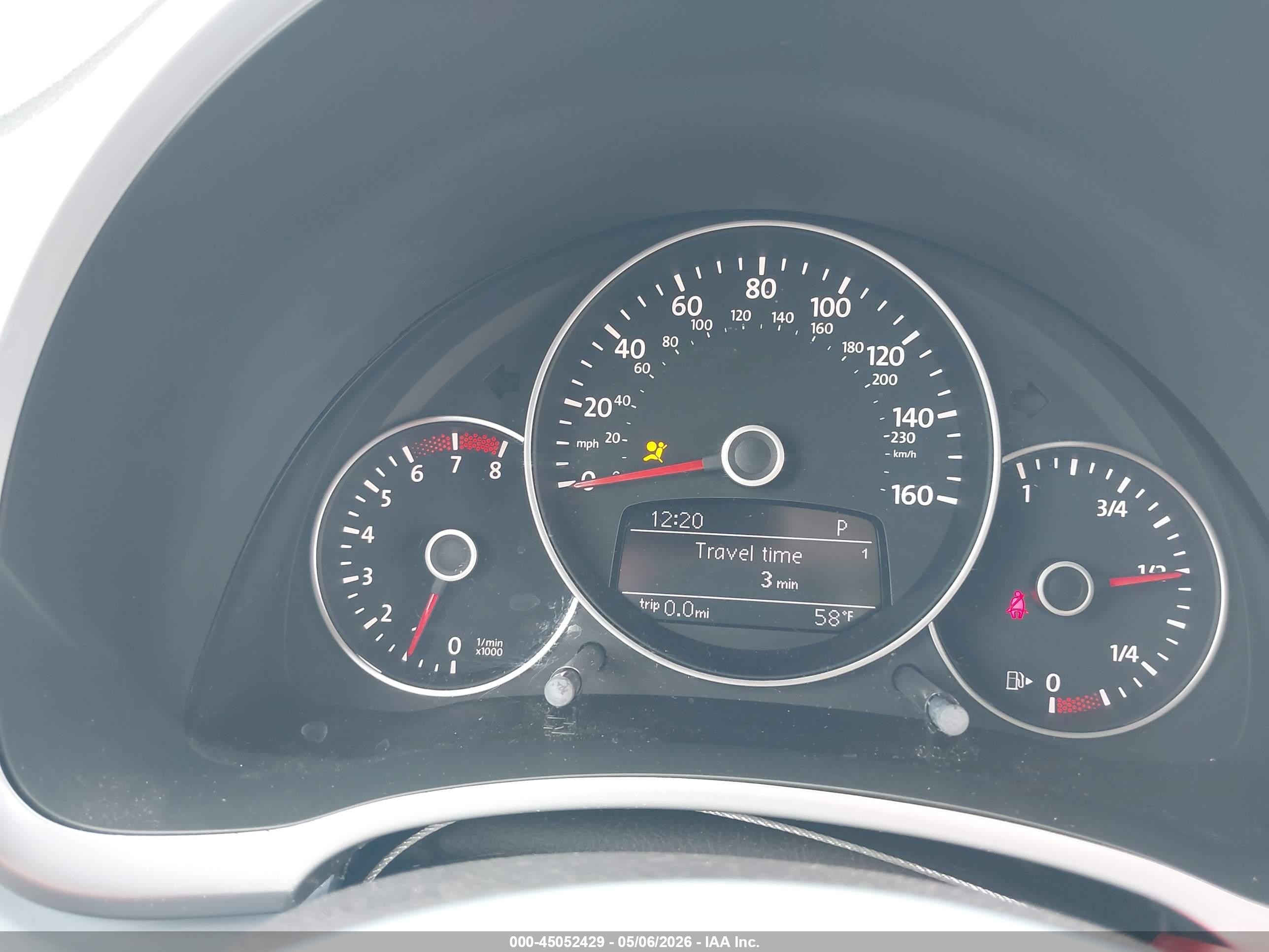 2012 Volkswagen Beetle 2.5l Blue vin: 3VWJX7AT7CM661198