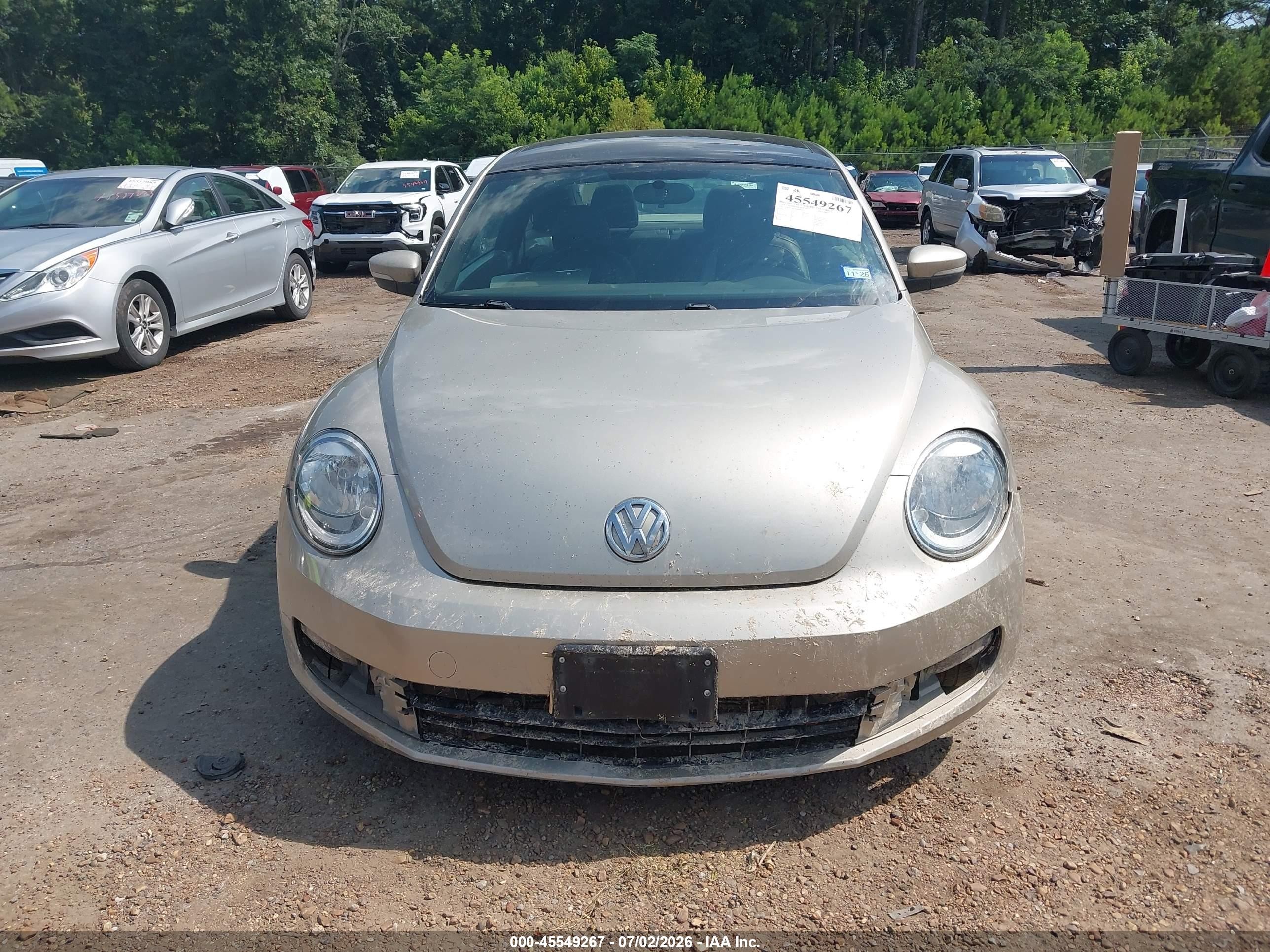 2013 Volkswagen Beetle 2.5l Silver vin: 3VWJX7AT7DM664507
