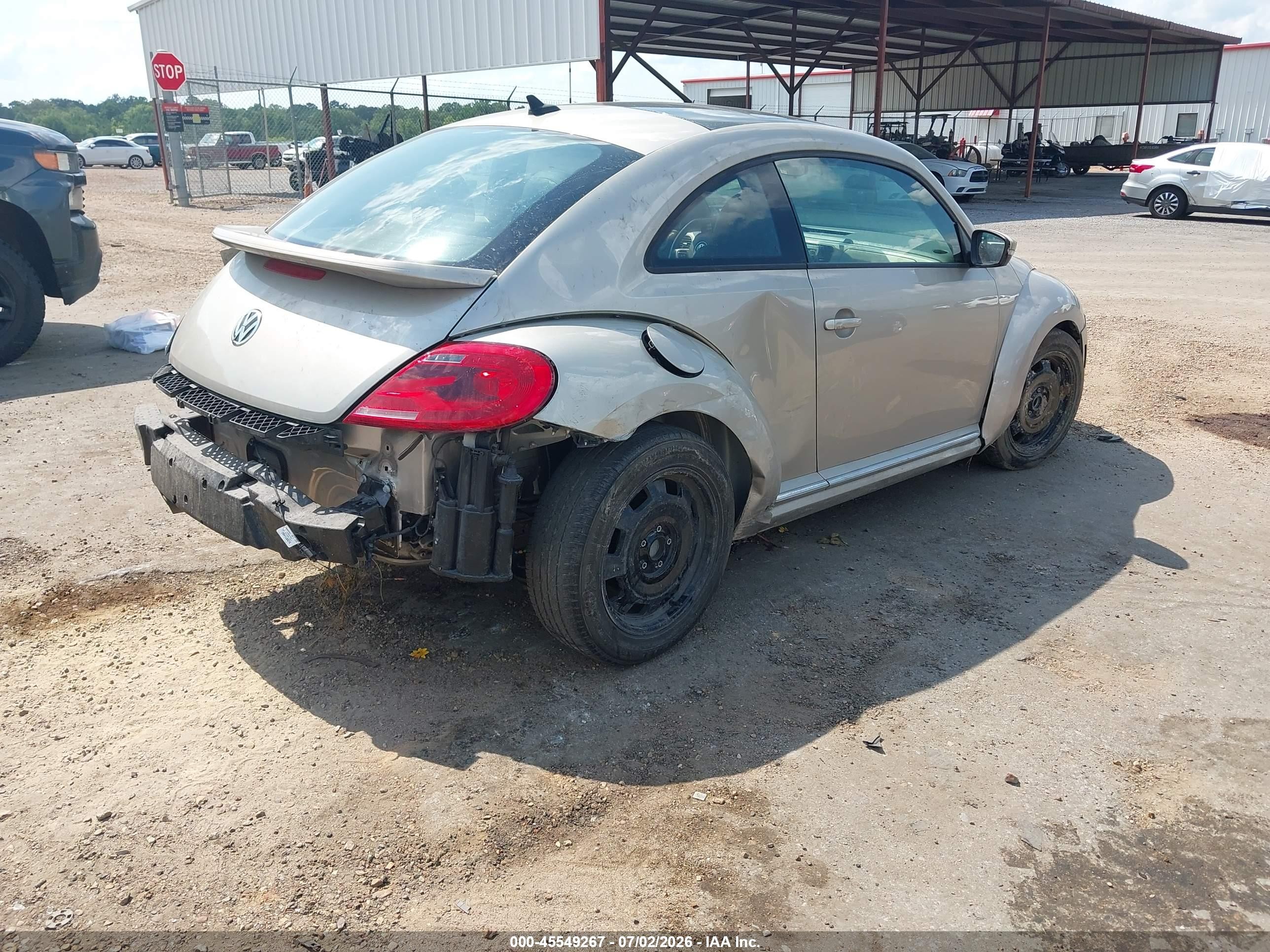 2013 Volkswagen Beetle 2.5l Silver vin: 3VWJX7AT7DM664507