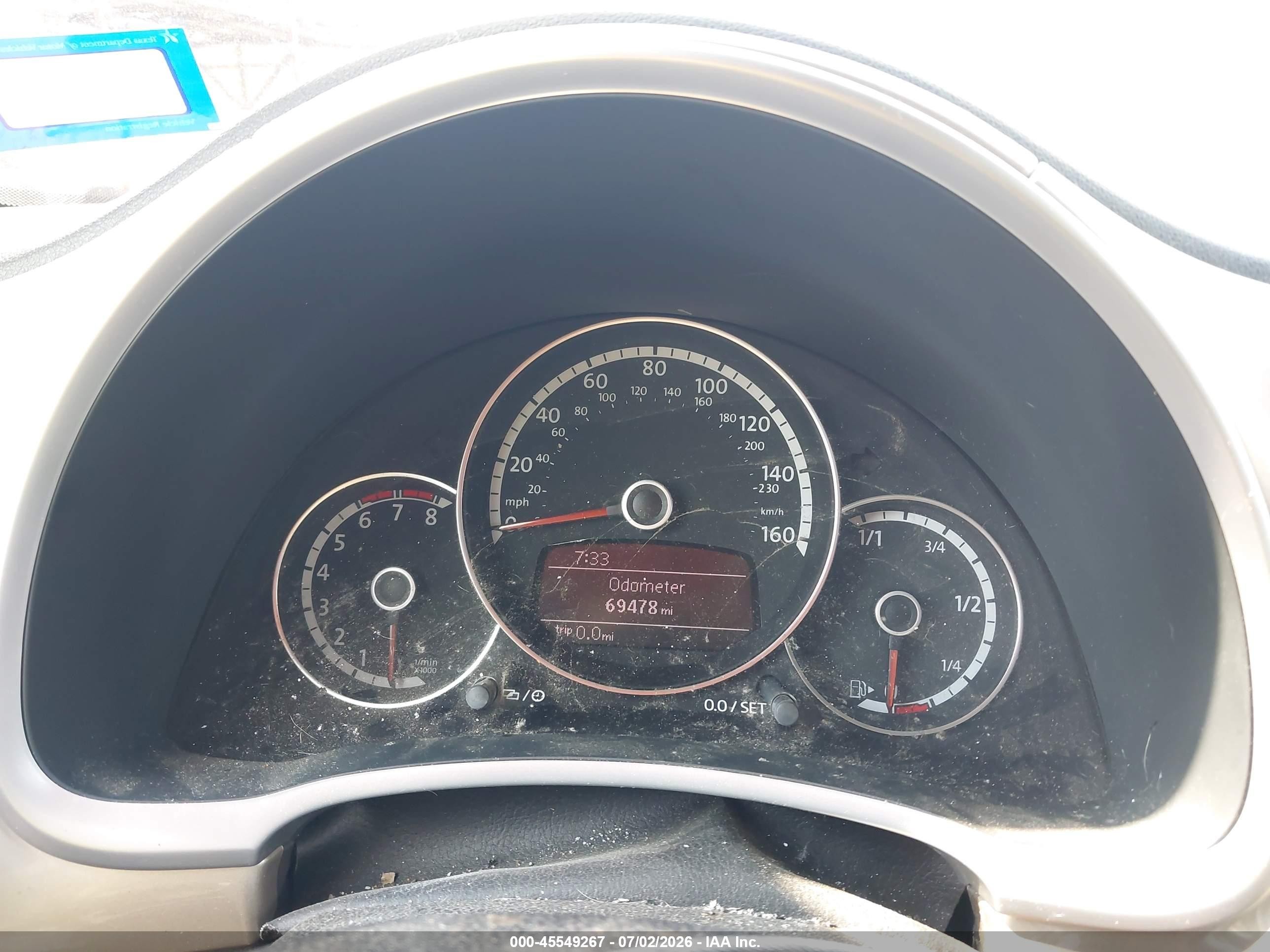 2013 Volkswagen Beetle 2.5l Silver vin: 3VWJX7AT7DM664507
