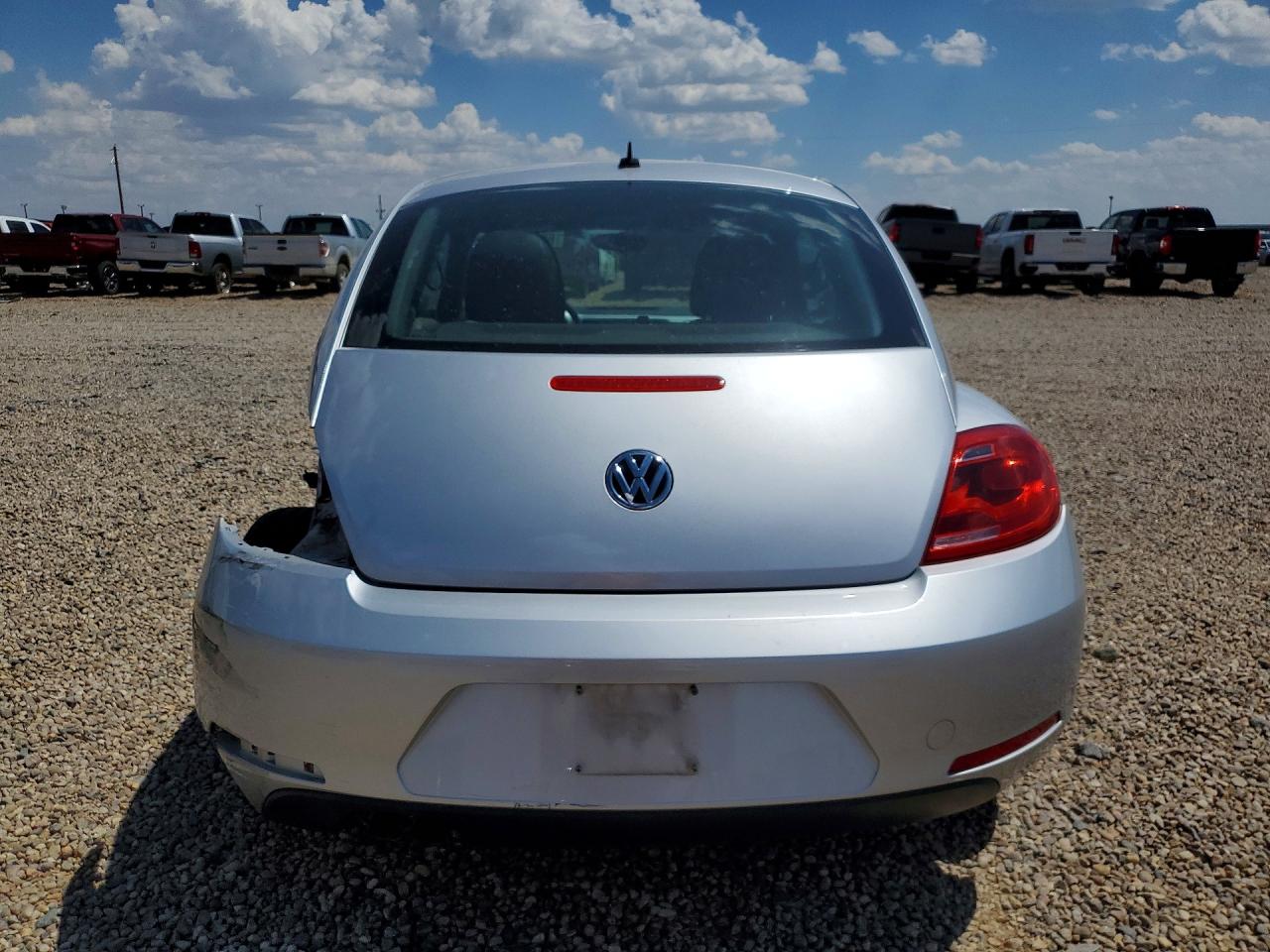 2013 Volkswagen Beetle Silver vin: 3VWJX7AT8DM672776