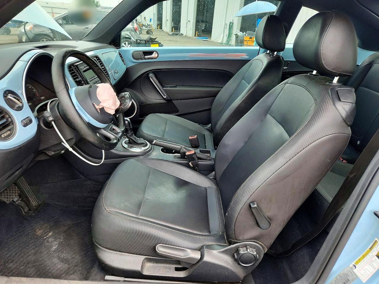 2012 Volkswagen Beetle Blue vin: 3VWJX7ATXCM605739