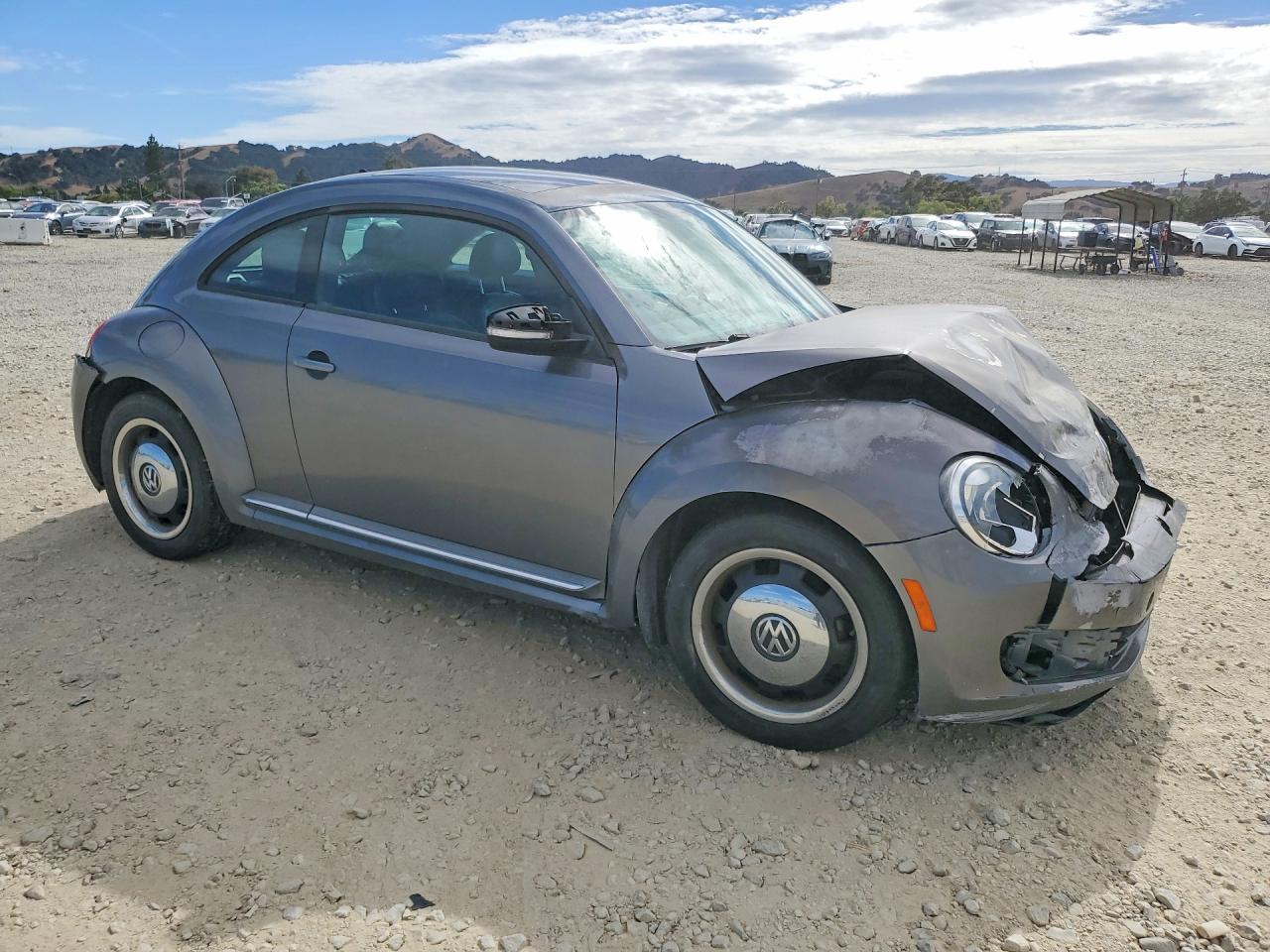 2012 Volkswagen Beetle Серый vin: 3VWJX7ATXCM658036