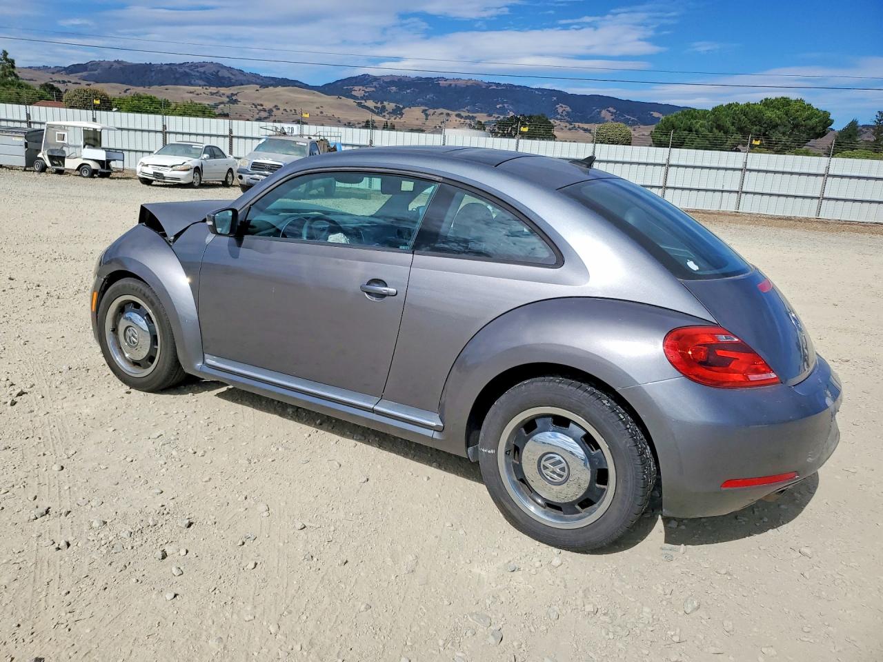 2012 Volkswagen Beetle Серый vin: 3VWJX7ATXCM658036