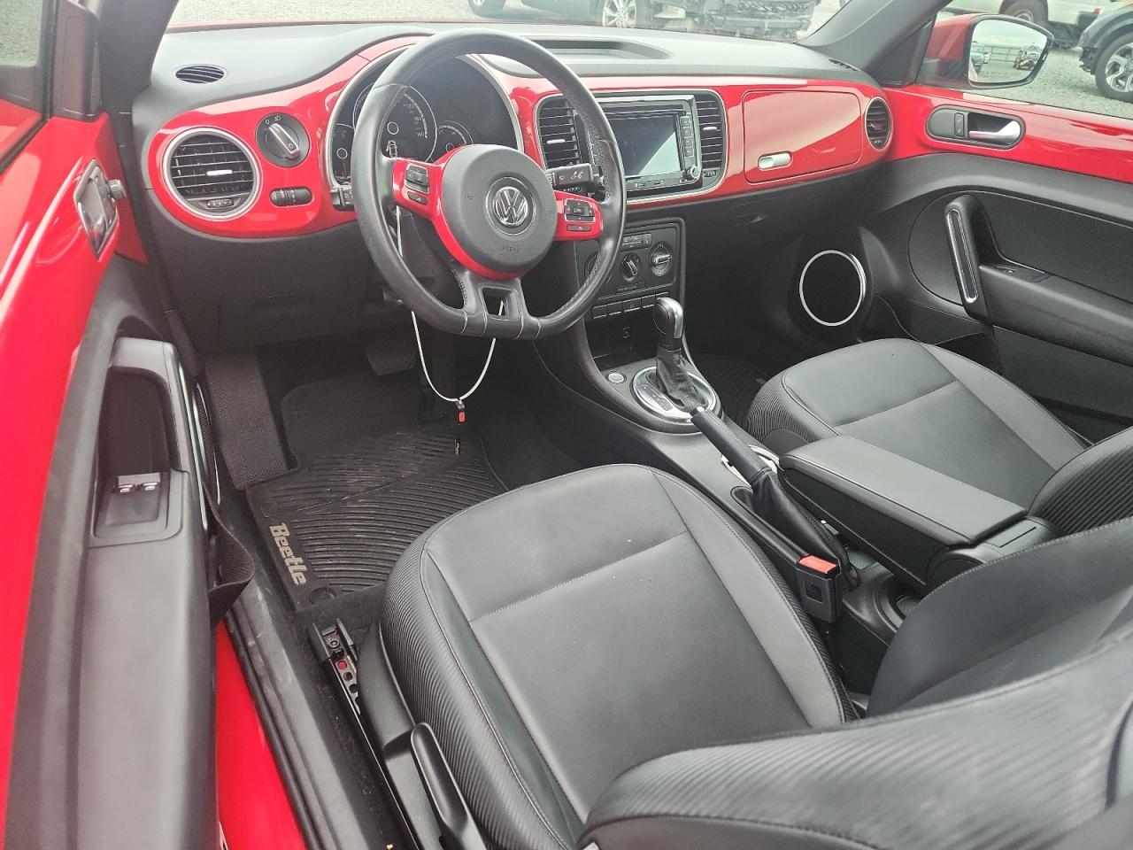 2013 Volkswagen Beetle Red vin: 3VWJX7ATXDM666946