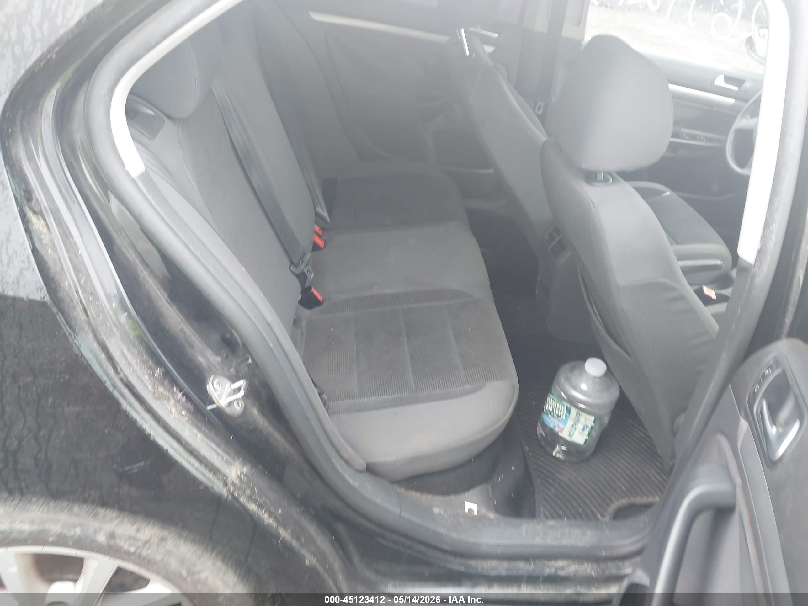 2008 Volkswagen Jetta S Black vin: 3VWJZ71K28M153407