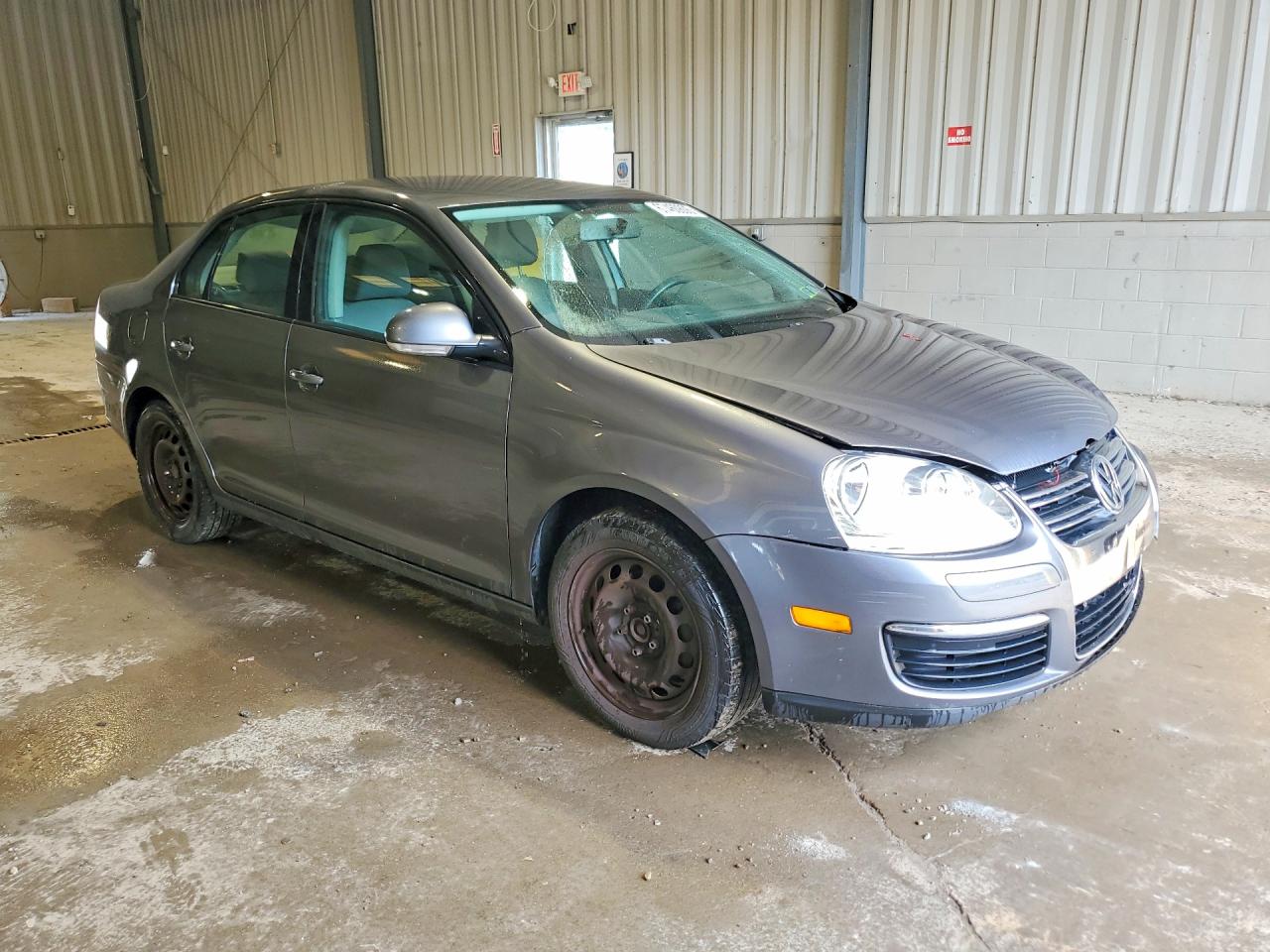 2009 Volkswagen Jetta S Gray vin: 3VWJZ71K29M172959