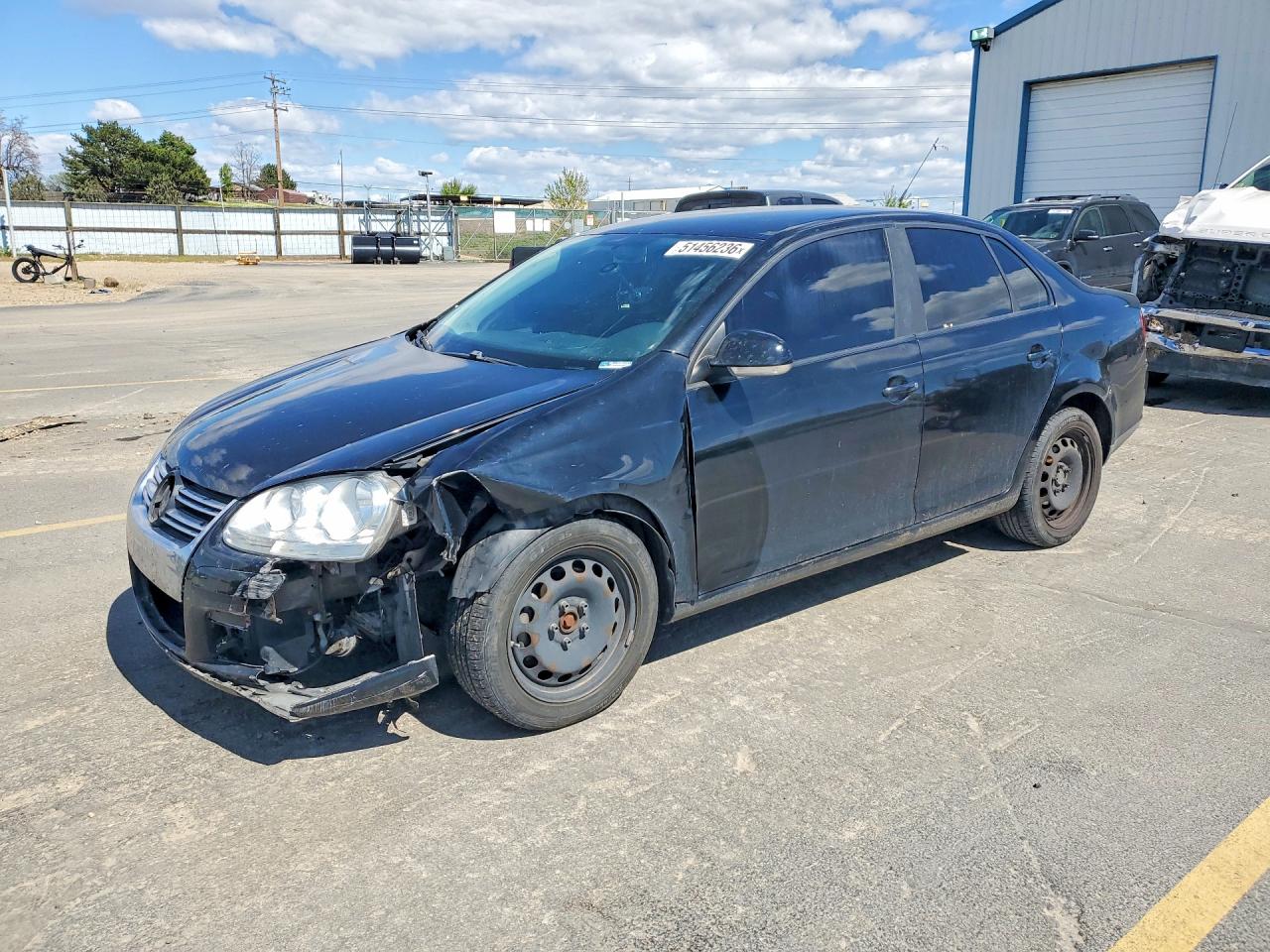 2008 Volkswagen Jetta S Черный vin: 3VWJZ71K98M120405