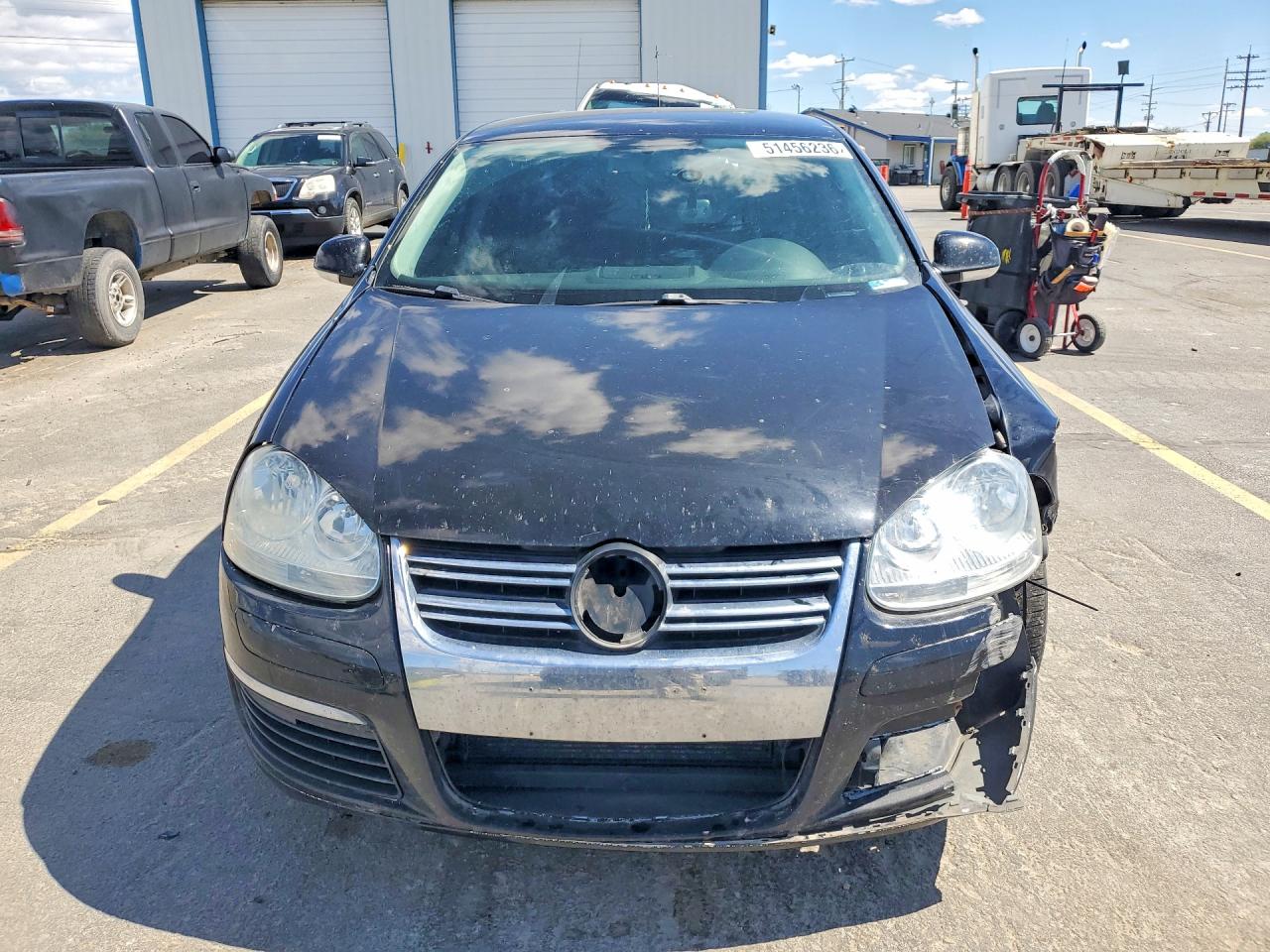 2008 Volkswagen Jetta S Черный vin: 3VWJZ71K98M120405