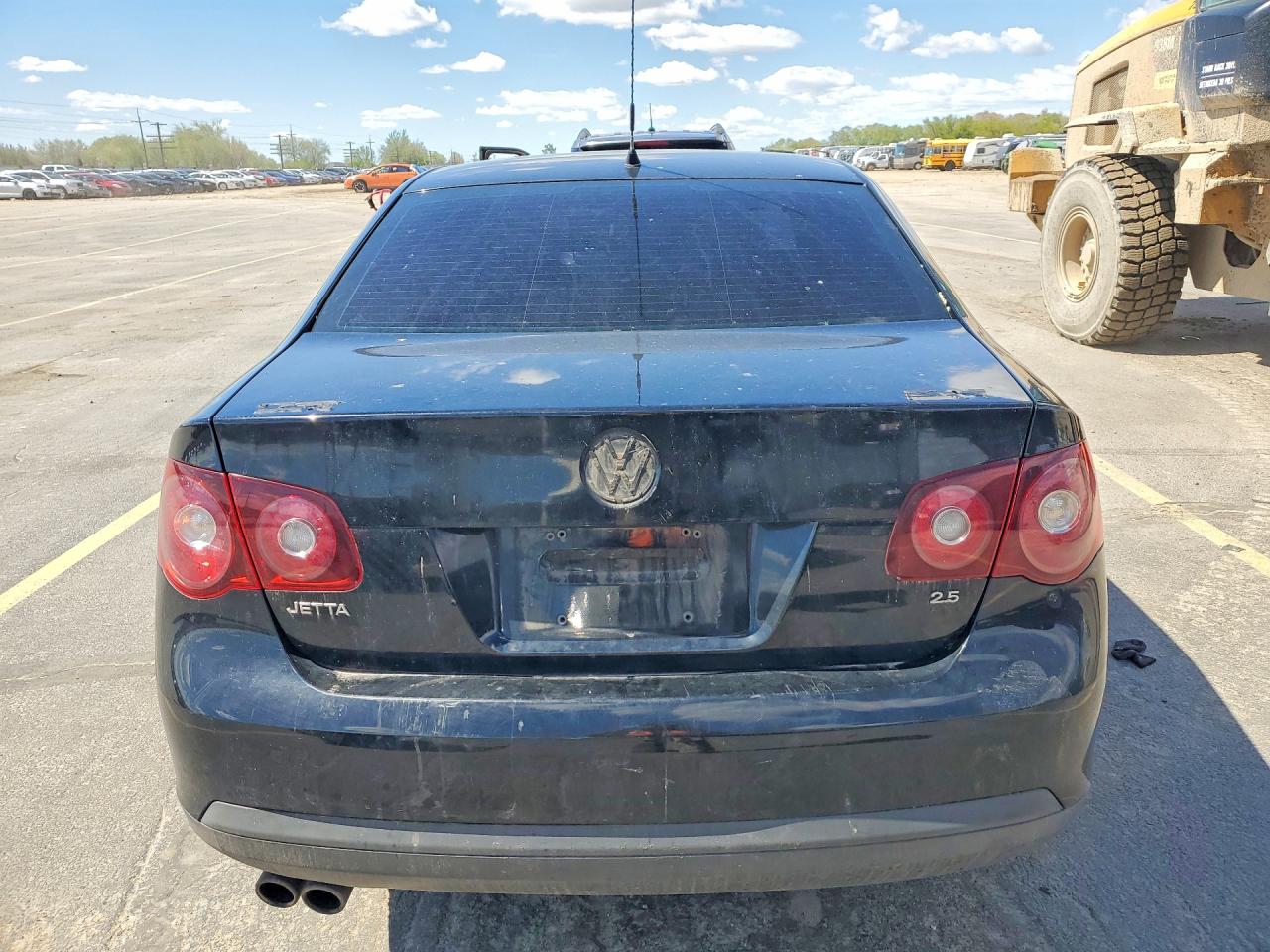 2008 Volkswagen Jetta S Черный vin: 3VWJZ71K98M120405