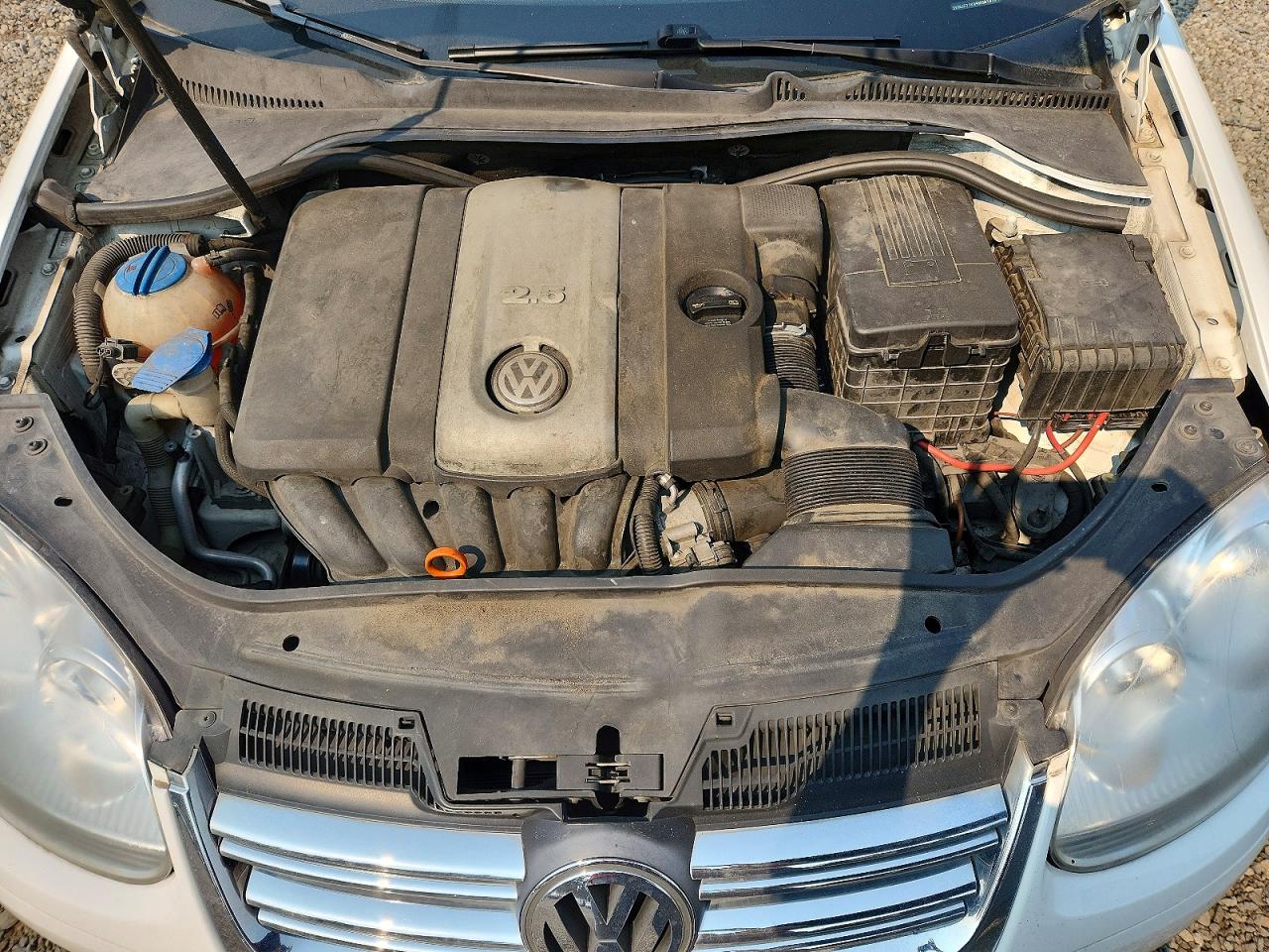 2009 Volkswagen Jetta S White vin: 3VWJZ71K99M081977