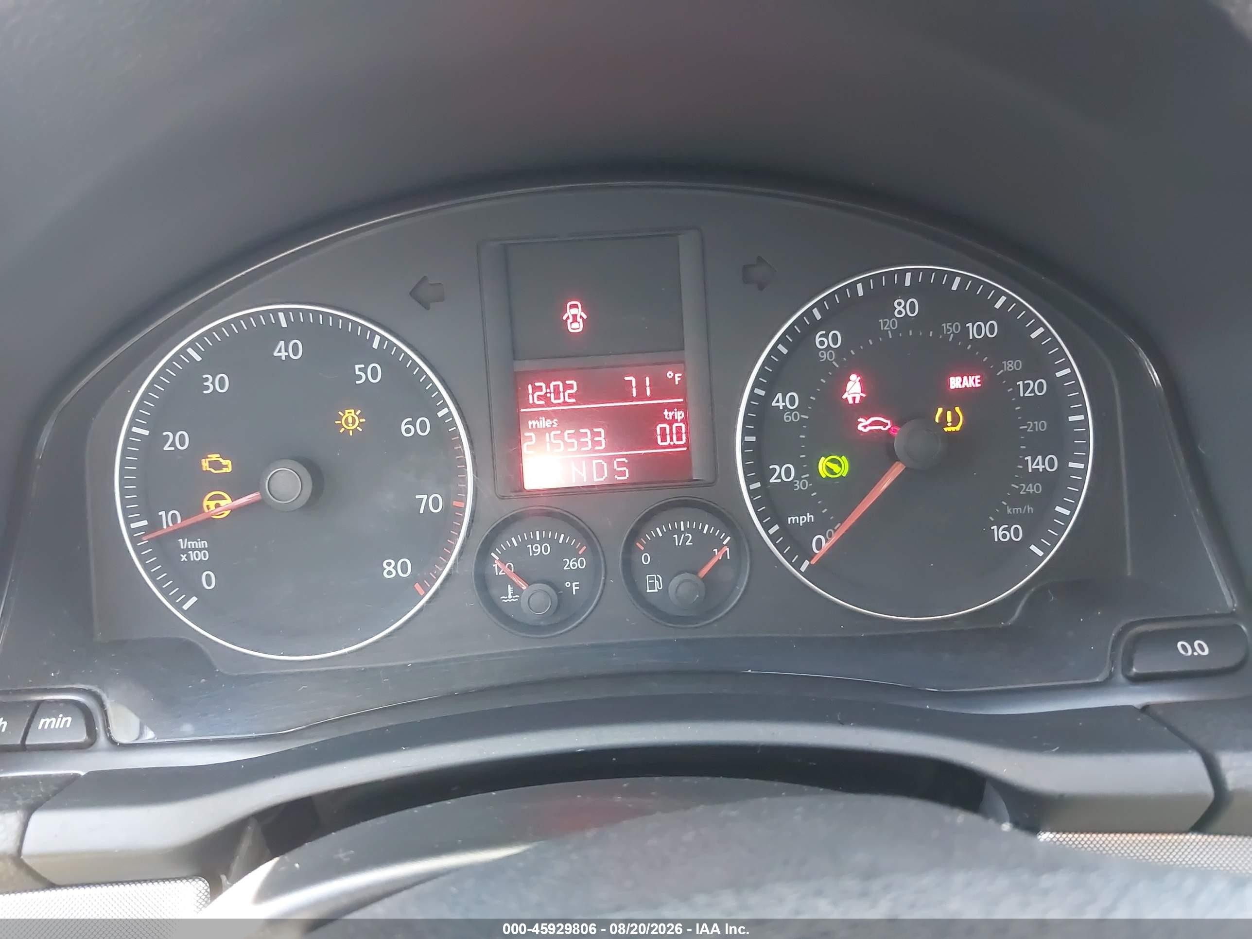 2008 Volkswagen Jetta S Серый vin: 3VWJZ71KX8M094865