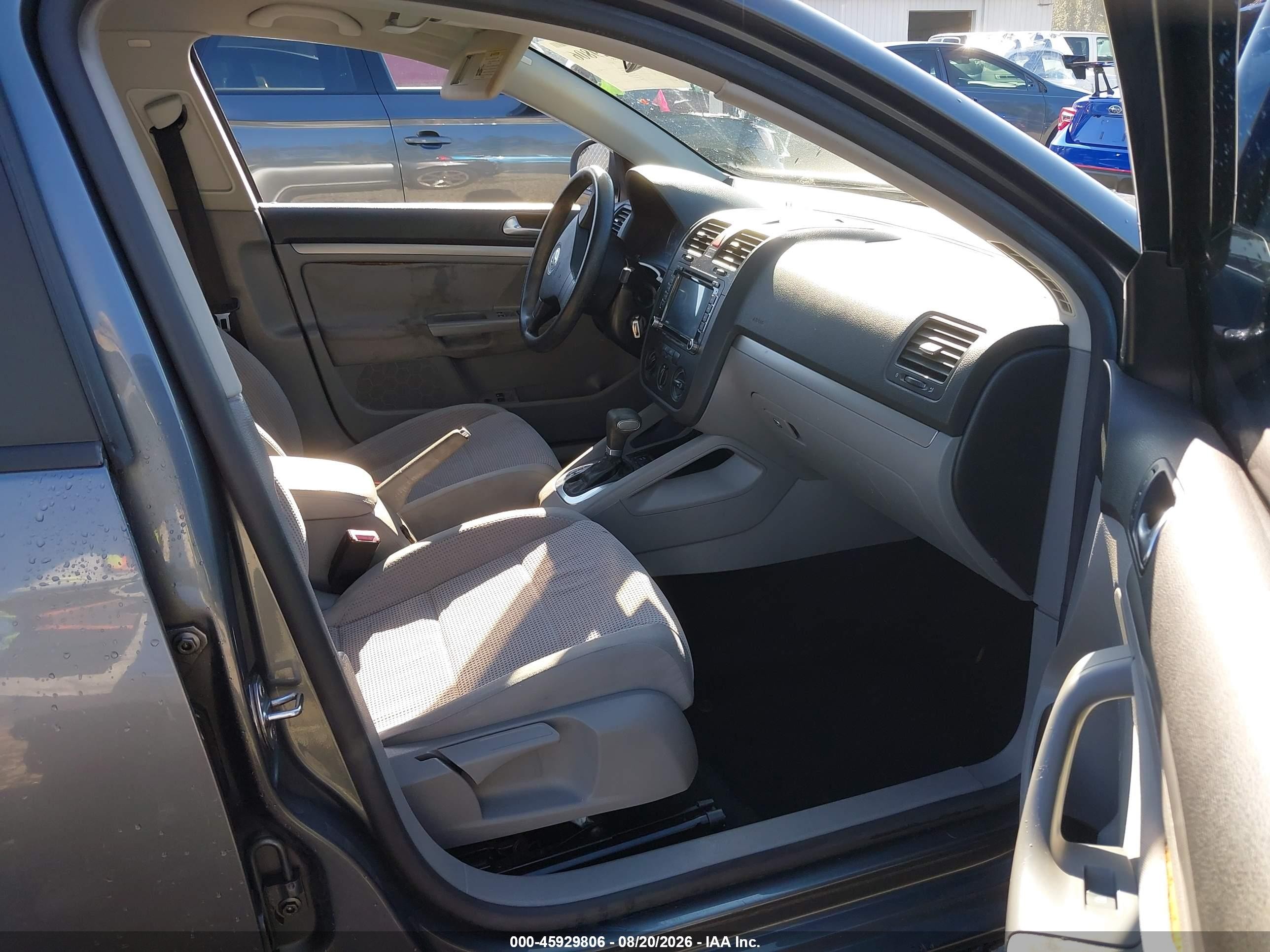 2008 Volkswagen Jetta S Серый vin: 3VWJZ71KX8M094865