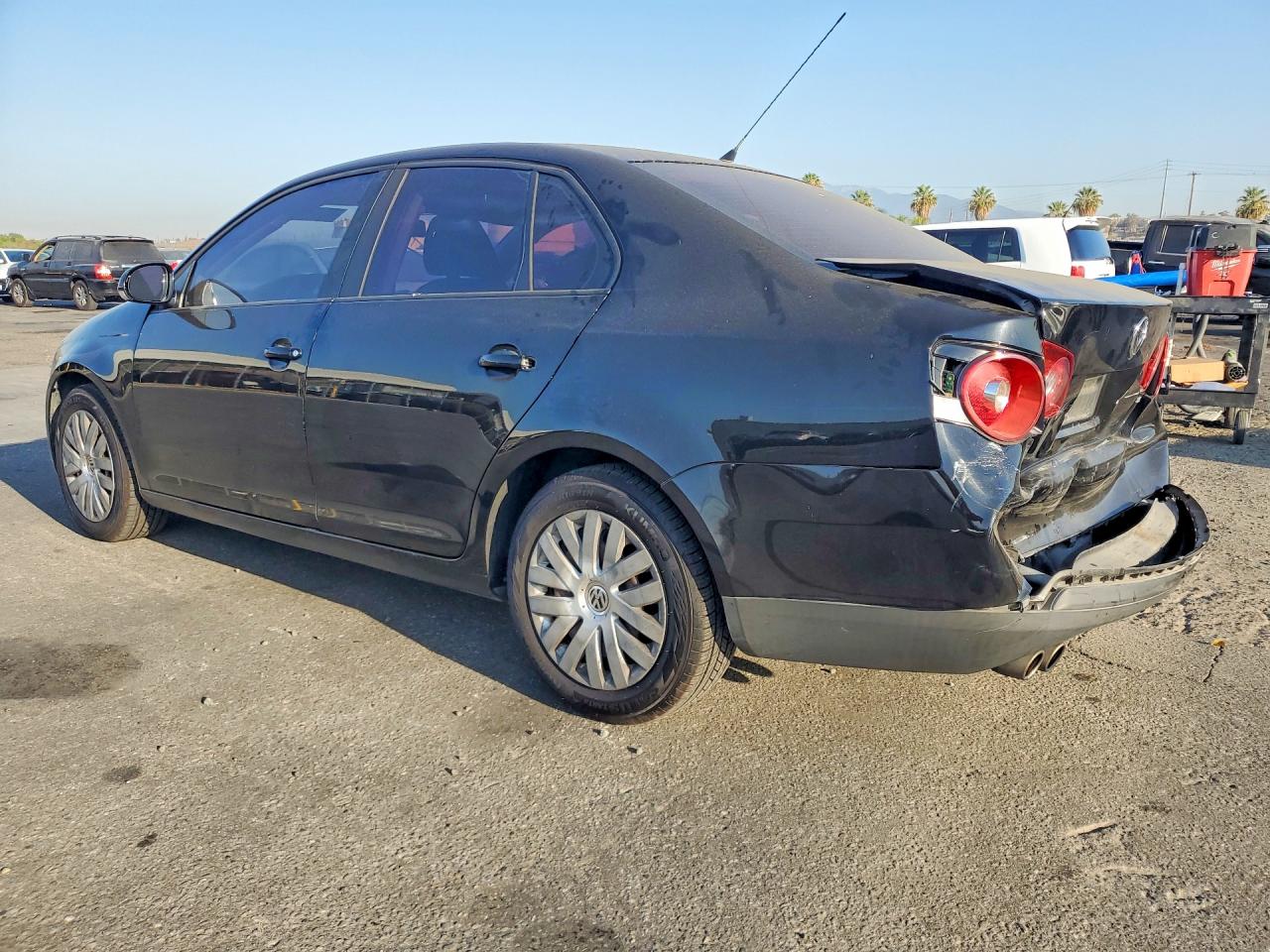 2010 Volkswagen Jetta S Black vin: 3VWJZ7AJ0AM040746