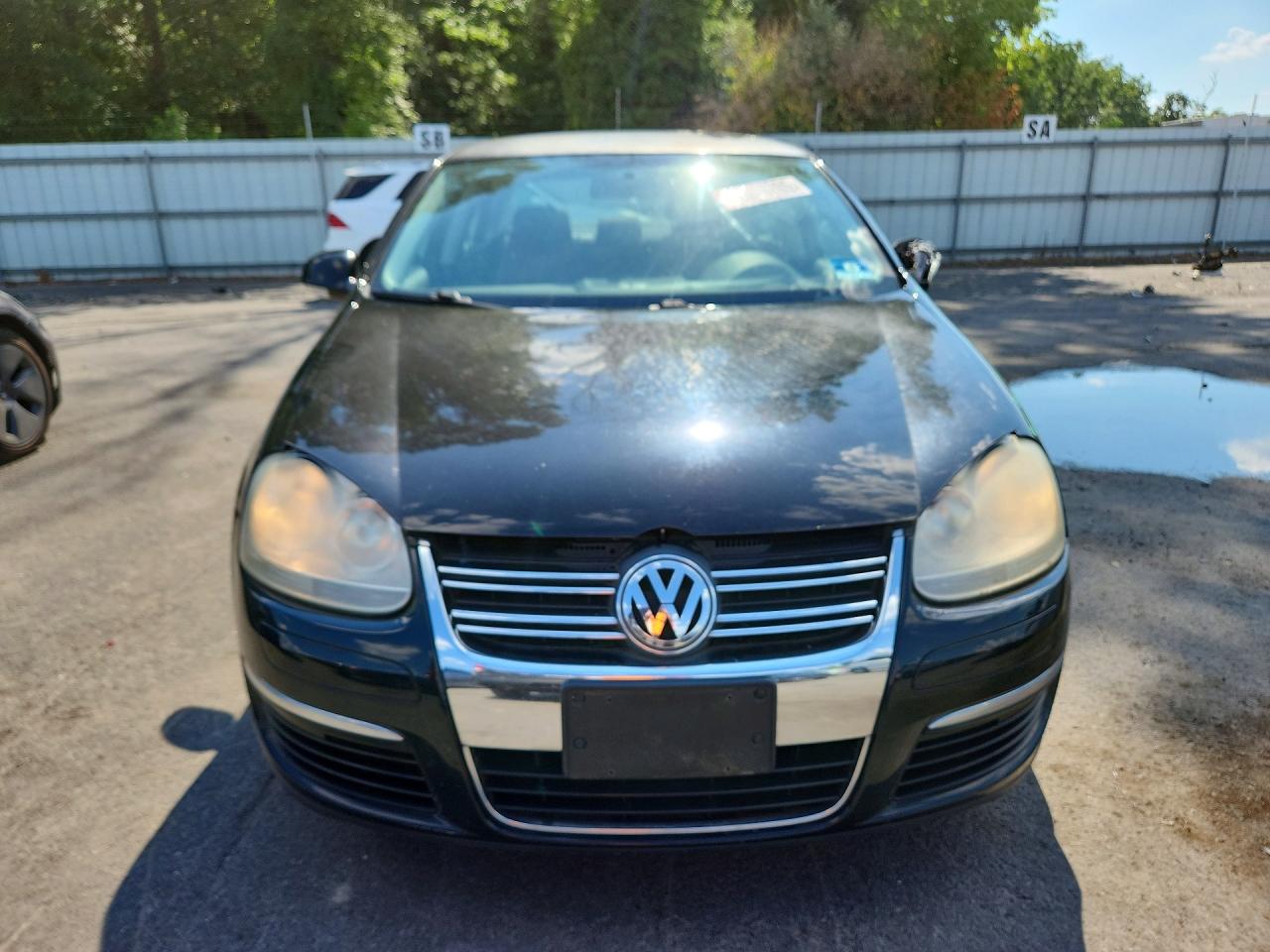 2010 Volkswagen Jetta S Black vin: 3VWJZ7AJ2AM002306