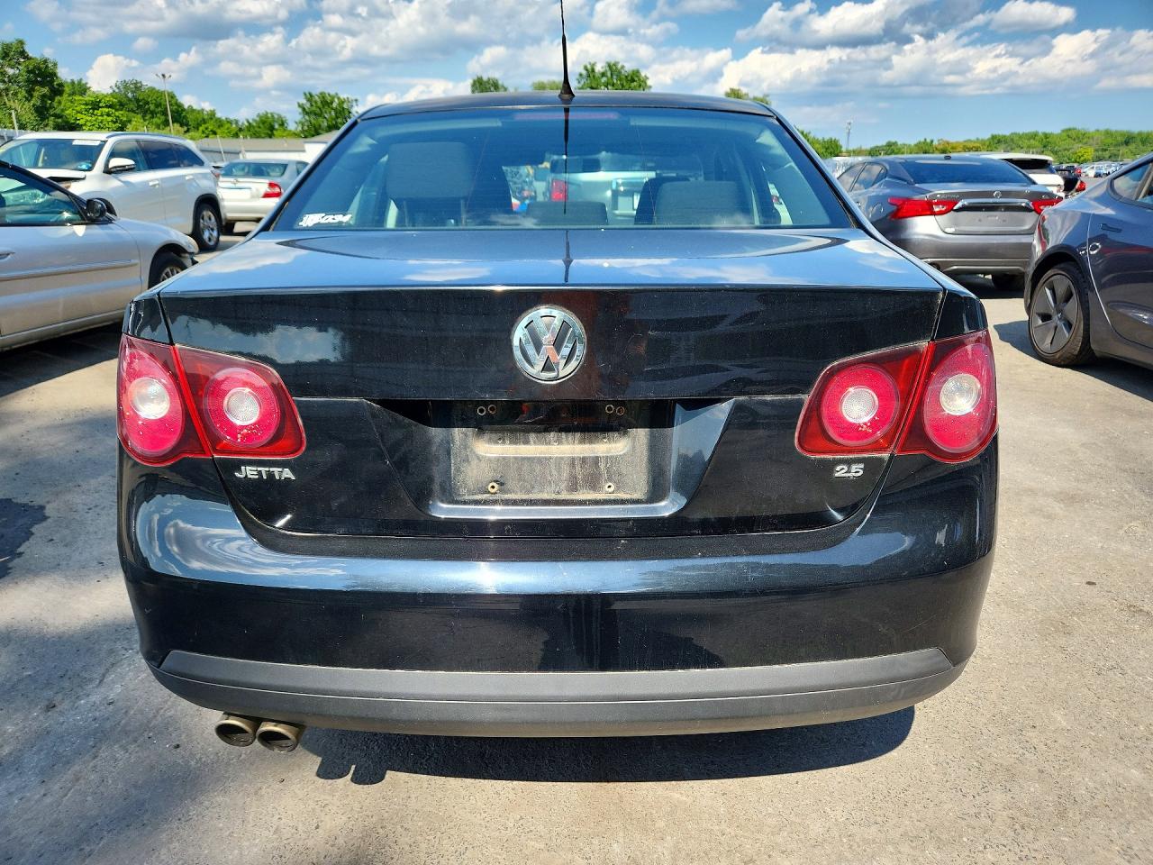 2010 Volkswagen Jetta S Black vin: 3VWJZ7AJ2AM002306