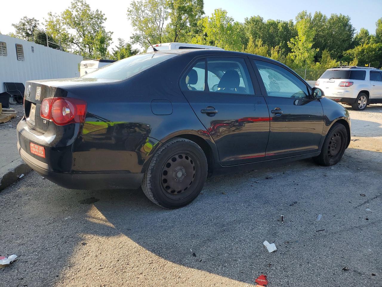 2010 Volkswagen Jetta S Black vin: 3VWJZ7AJ3AM088838