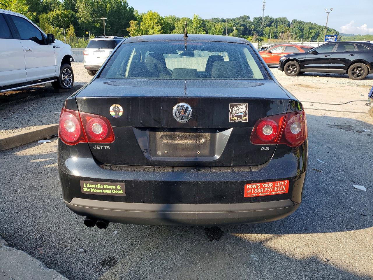 2010 Volkswagen Jetta S Black vin: 3VWJZ7AJ3AM088838