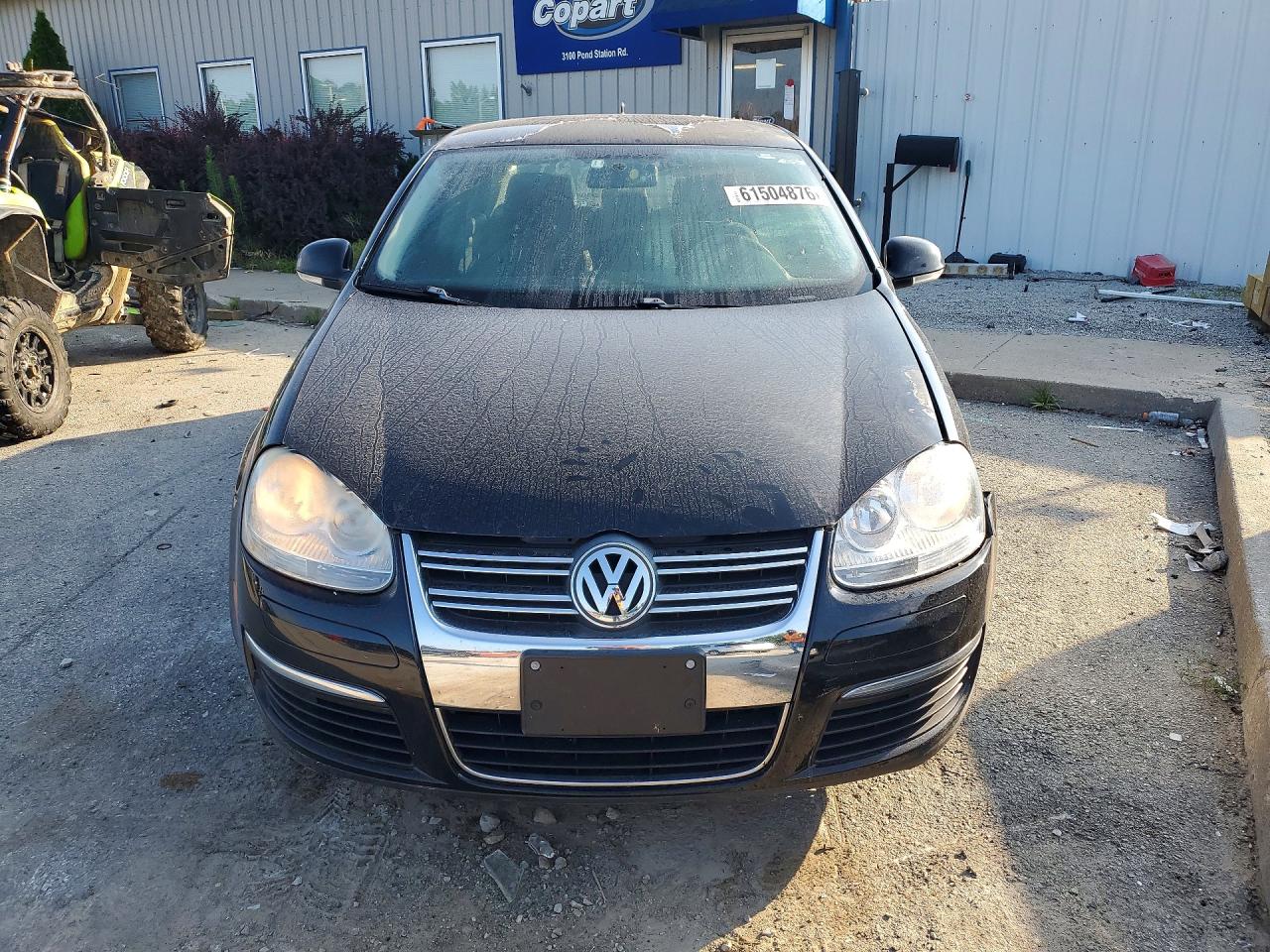 2010 Volkswagen Jetta S Black vin: 3VWJZ7AJ3AM088838