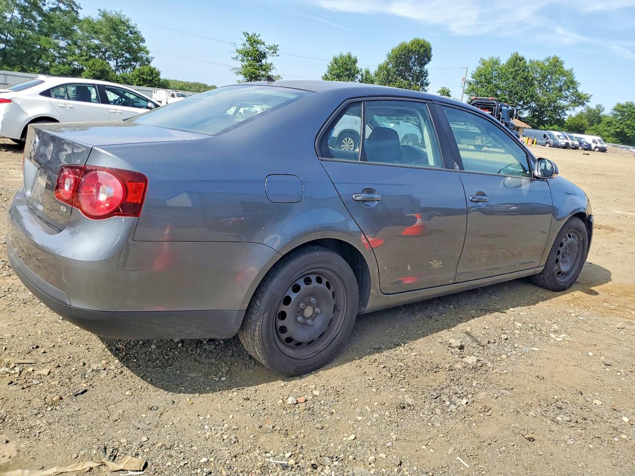 2010 Volkswagen Jetta S Серый vin: 3VWJZ7AJ4AM001867