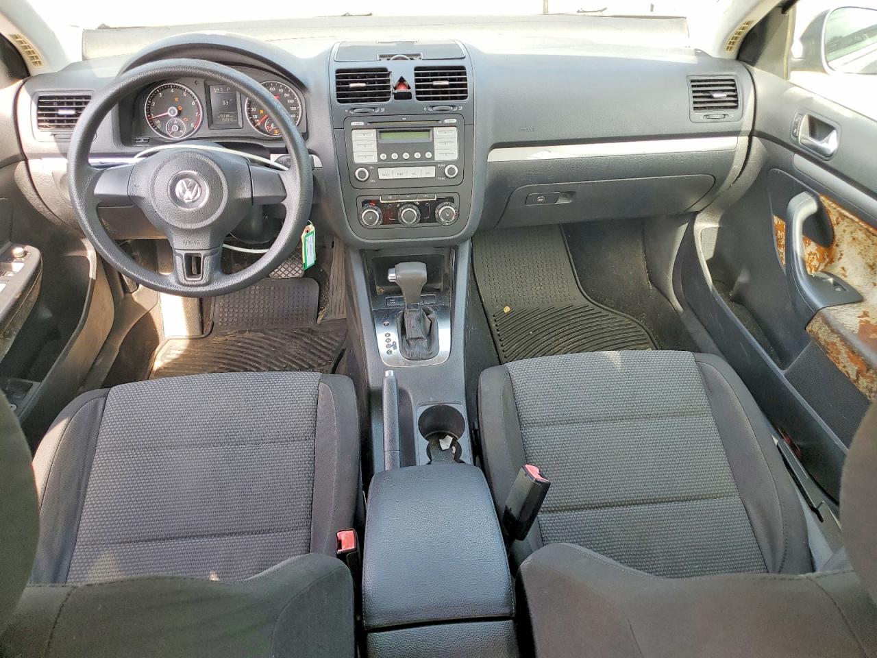 2010 Volkswagen Jetta S Серый vin: 3VWJZ7AJ4AM001867