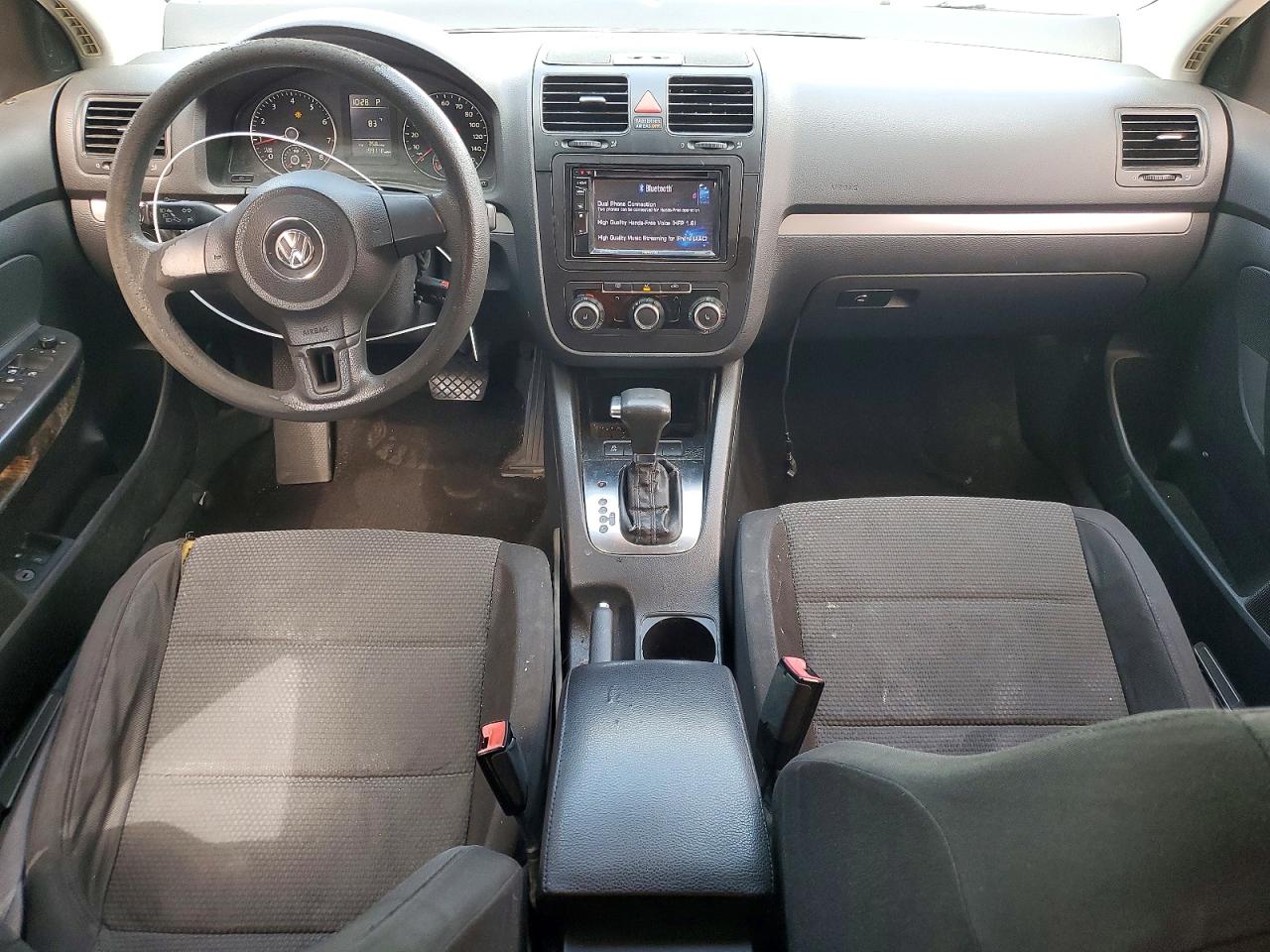 2010 Volkswagen Jetta S White vin: 3VWJZ7AJ6AM078028