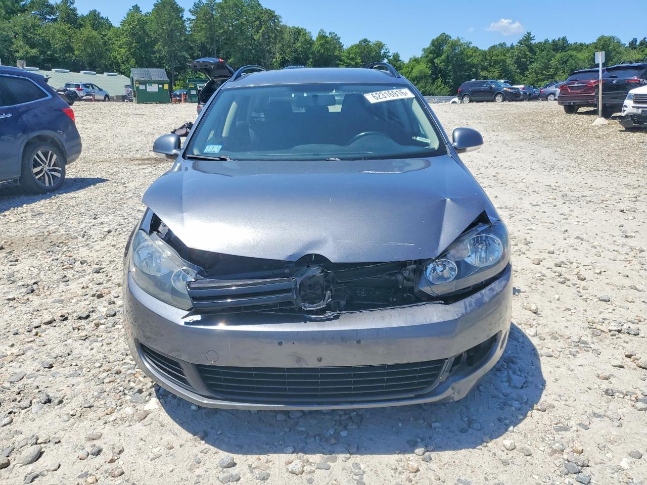 2013 Volkswagen Jetta S Gray vin: 3VWKP7AJ0DM694998