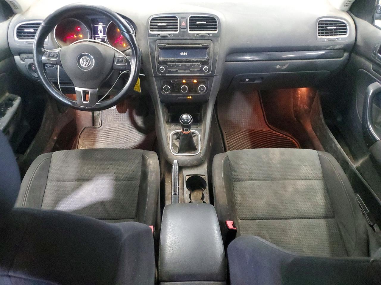 2013 Volkswagen Jetta S Черный vin: 3VWKP7AJ3DM673871