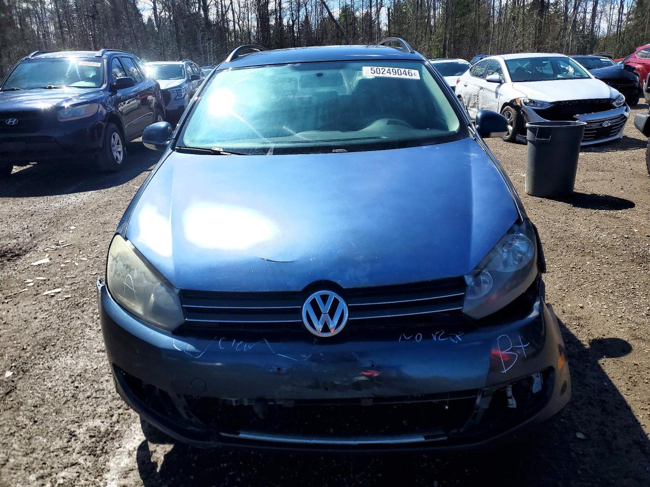 2010 Volkswagen Jetta S Blue vin: 3VWKX7AJ1AM674755